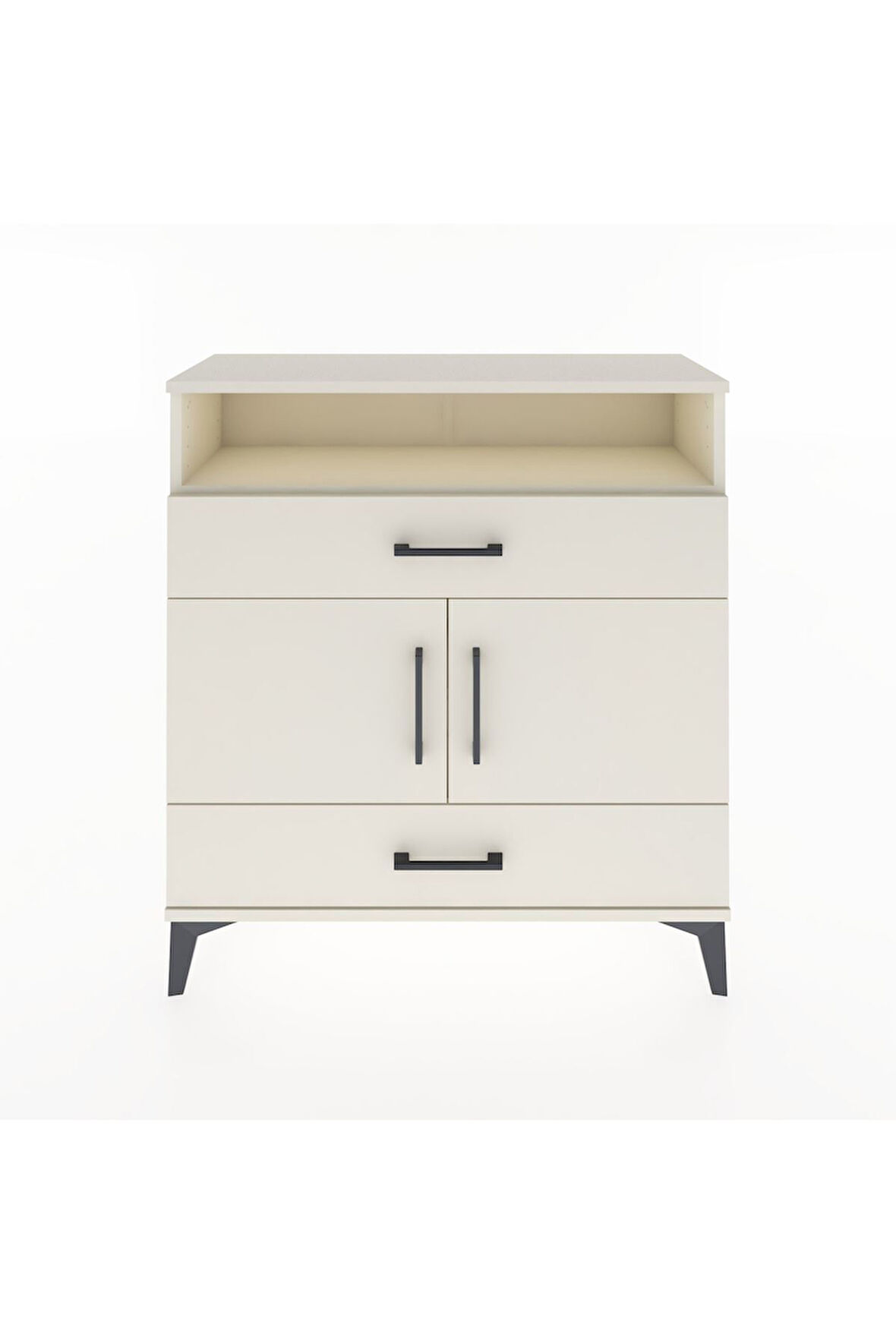 Arges Şifonyer 3 Raflı 2 Çekmeceli 2 Kapaklı 88x30x96 Aytaşı-Aytaşı