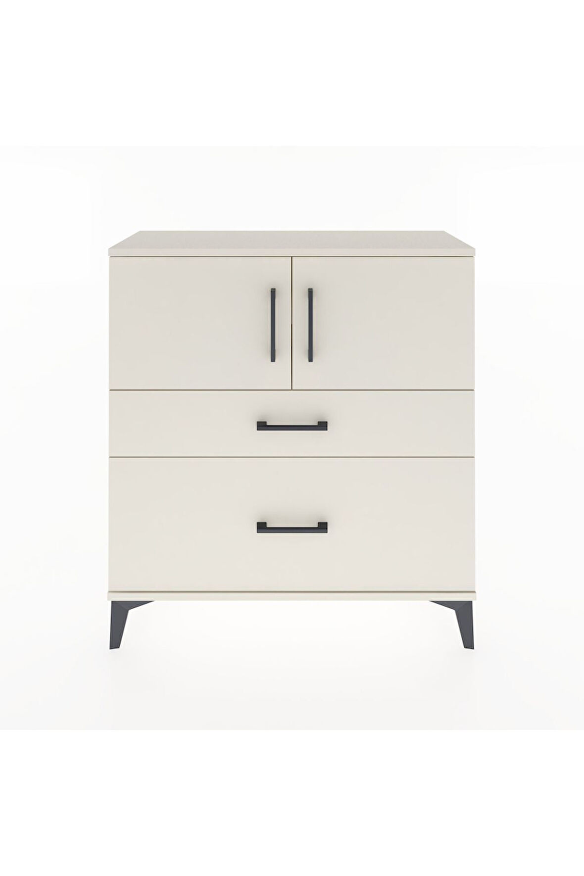 Arges Şifonyer 2 Raflı 2 Çekmeceli 2 Kapaklı 88x30x96 Aytaşı-Aytaşı