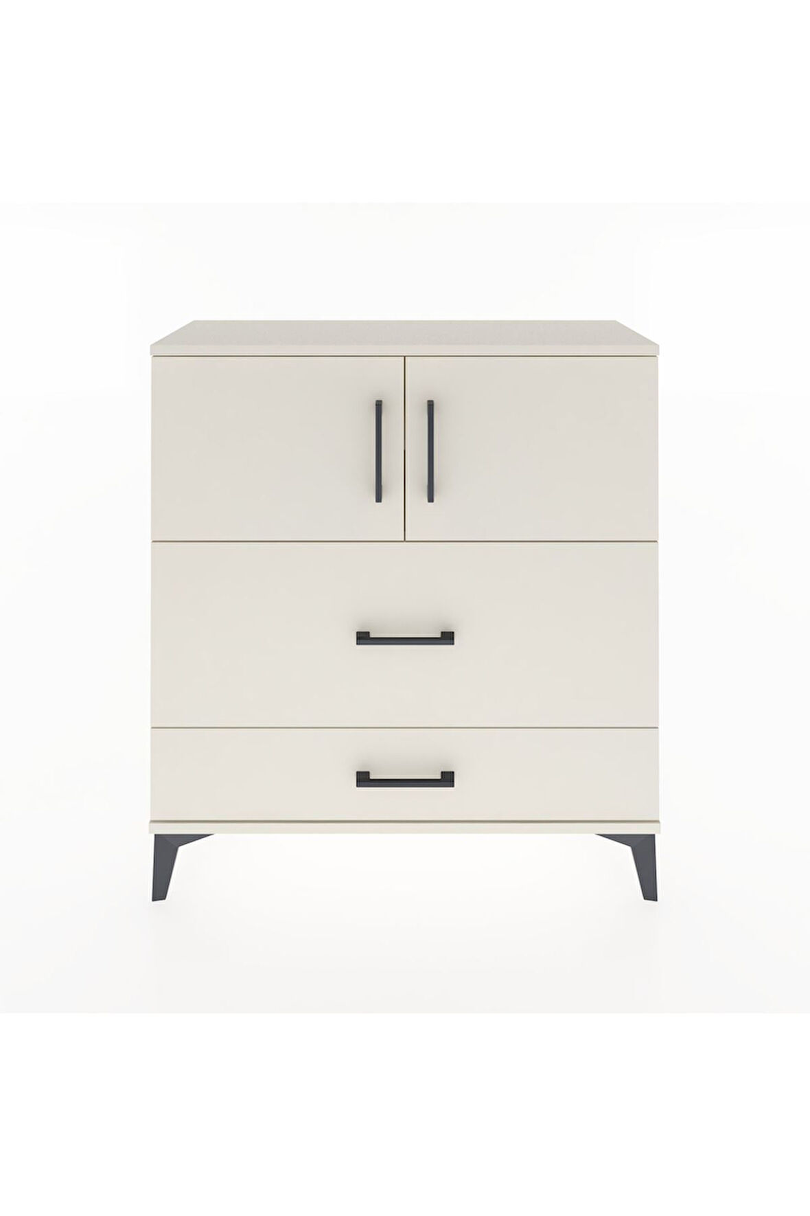 Arges Şifonyer 2 Raflı 2 Çekmeceli 2 Kapaklı 88x30x96 Aytaşı-Aytaşı