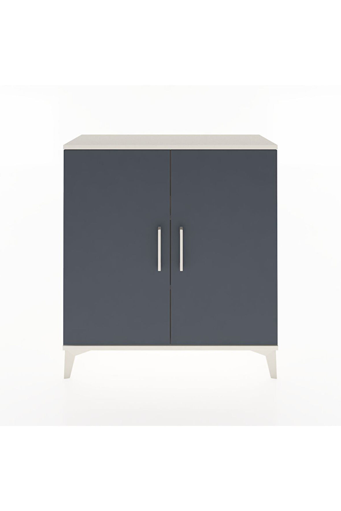 Arges Şifonyer 2 Raflı 2 Kapaklı 88x30x96 Aytaşı-Antrasit