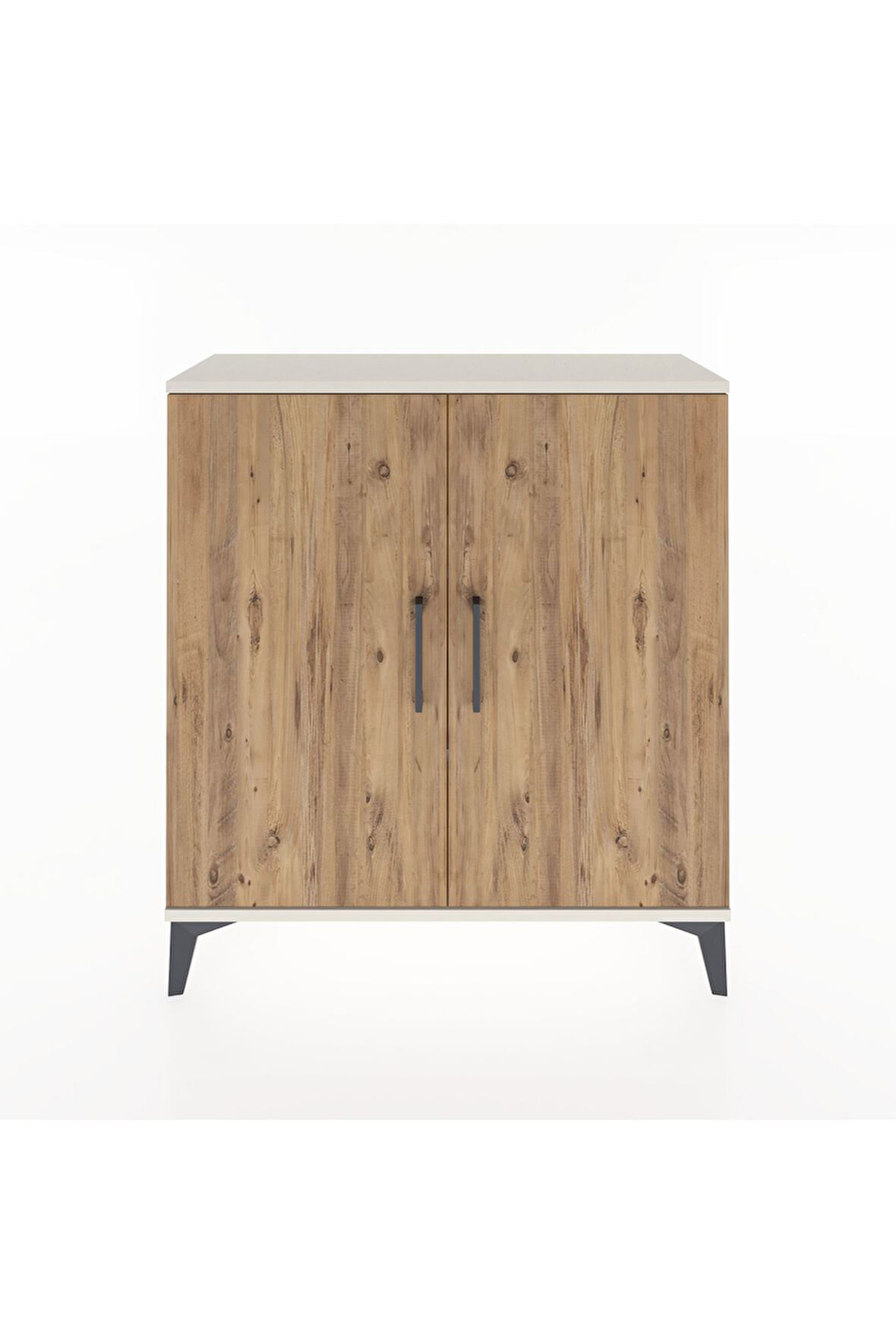 Arges Şifonyer 2 Raflı 2 Kapaklı 88x30x96 Aytaşı-Çam