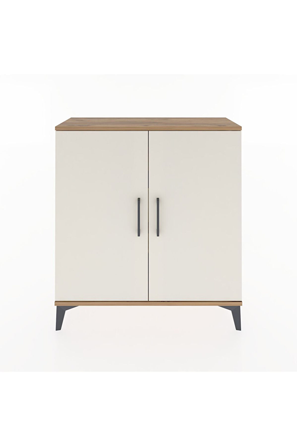 Arges Şifonyer 2 Raflı 2 Kapaklı 88x30x96 Çam-Aytaşı