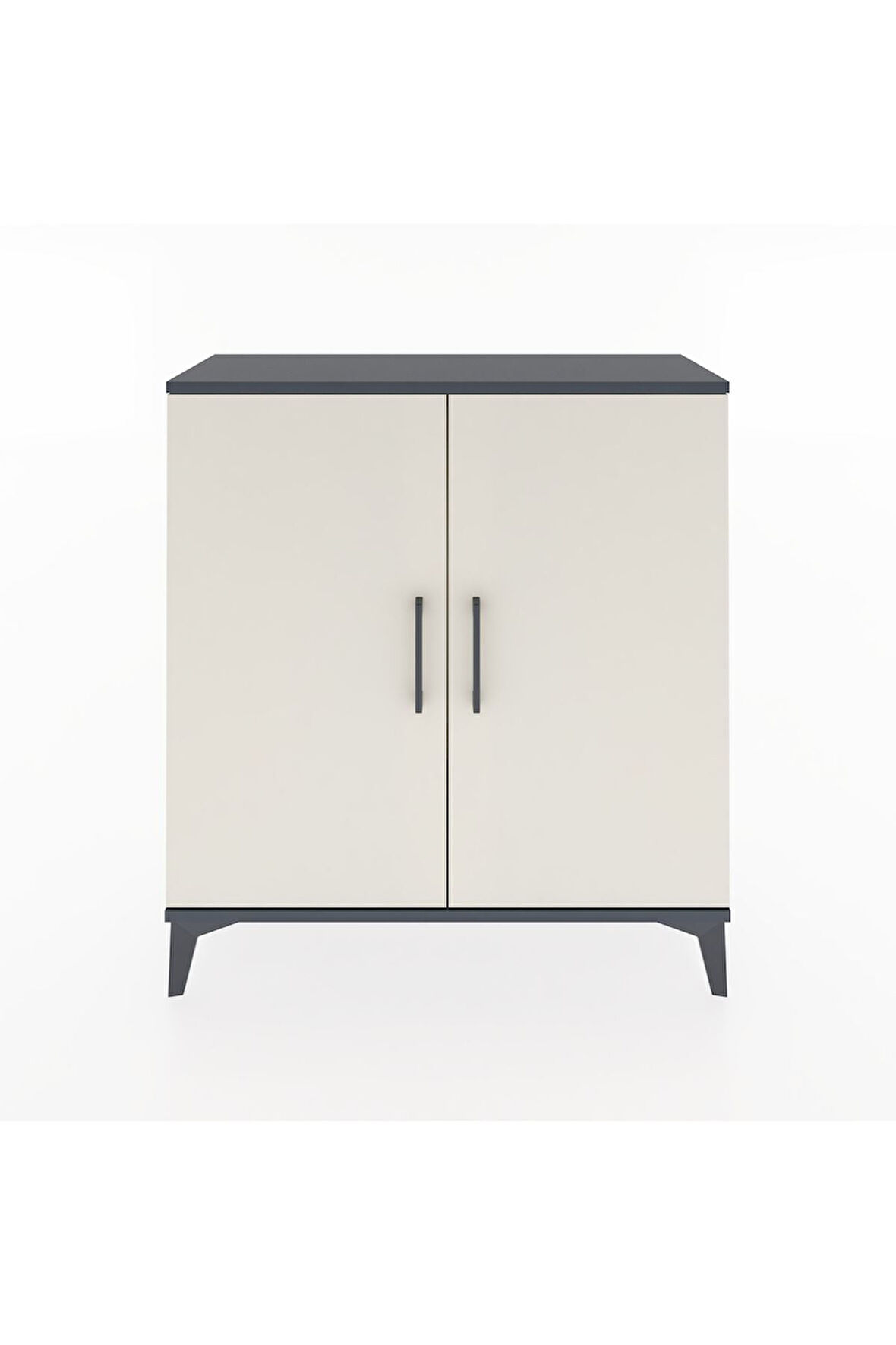 Arges Şifonyer 2 Kapaklı 88x30x96 Antrasit-Aytaşı