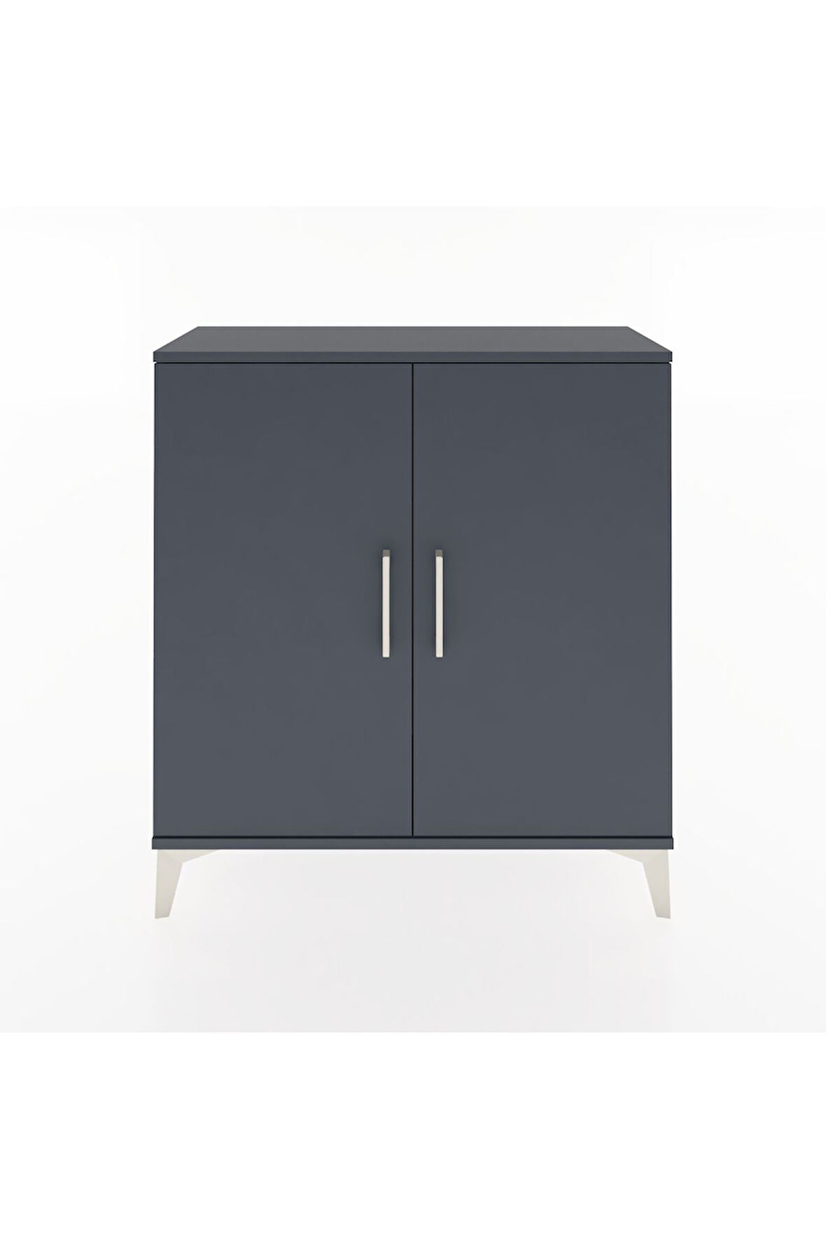 Arges Şifonyer 2 Kapaklı 88x30x96 Antrasit-Antrasit