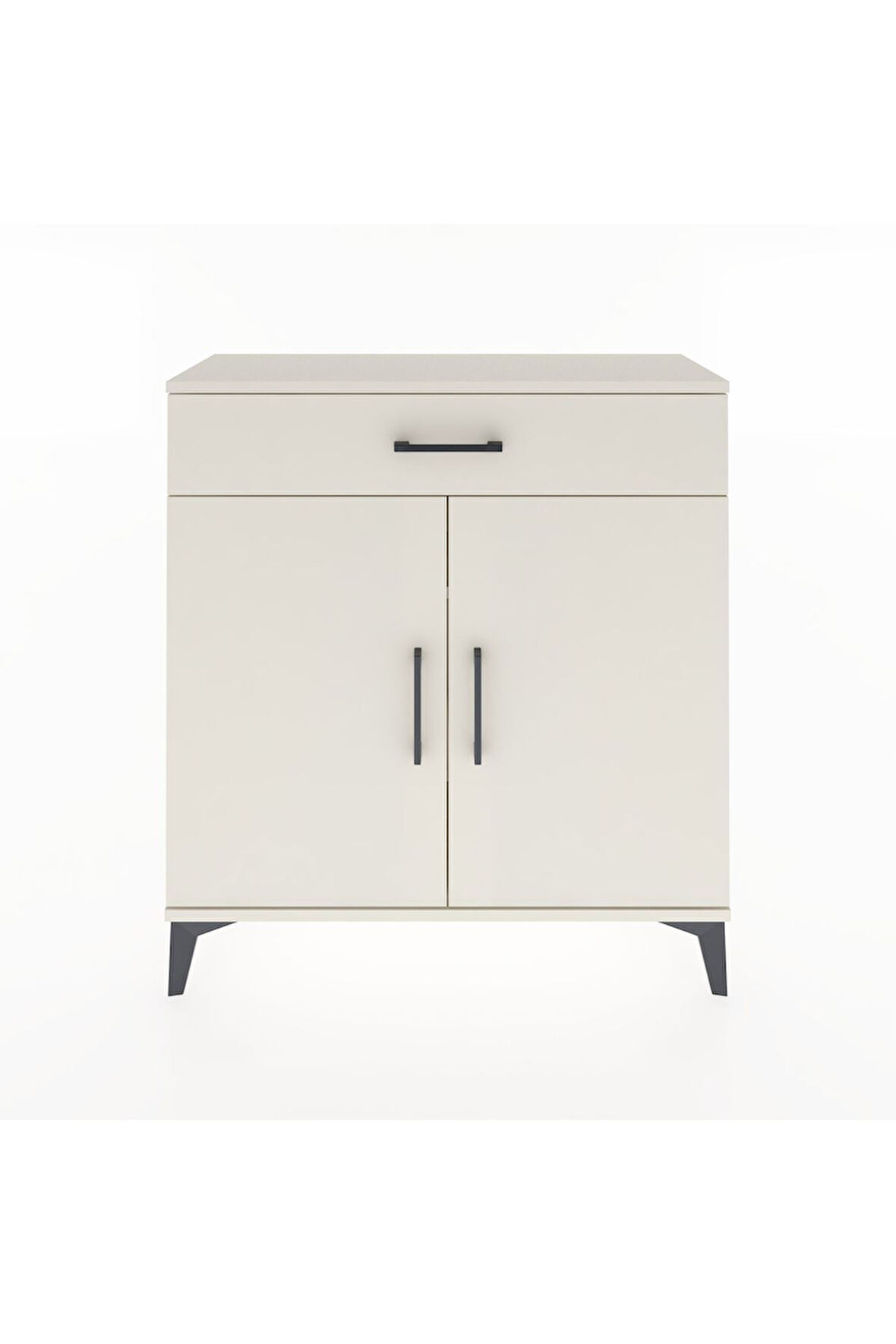 Arges Şifonyer 2 Raflı Tek Çekmeceli 2 Kapaklı 88x30x96 Aytaşı-Aytaşı