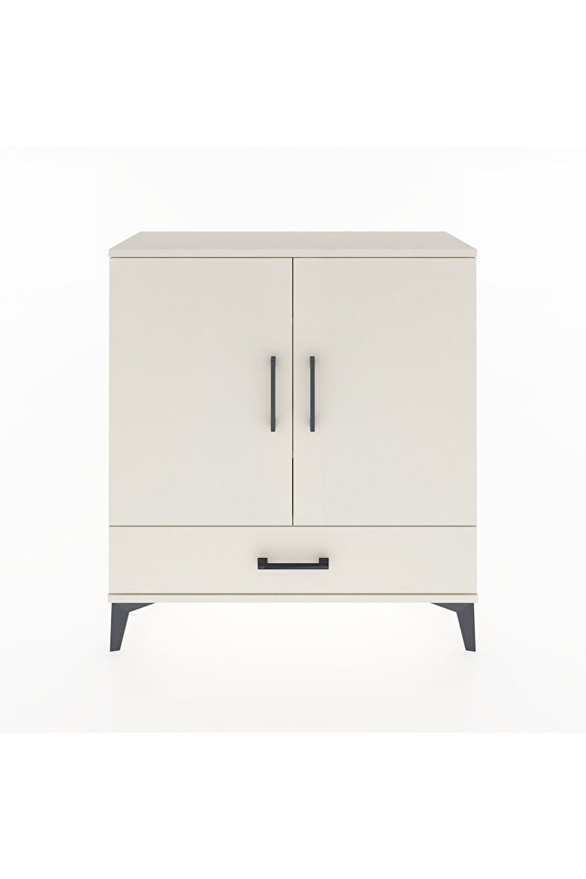 Arges Şifonyer 3 Raflı Tek Çekmeceli 2 Kapaklı 88x30x96 Aytaşı-Aytaşı