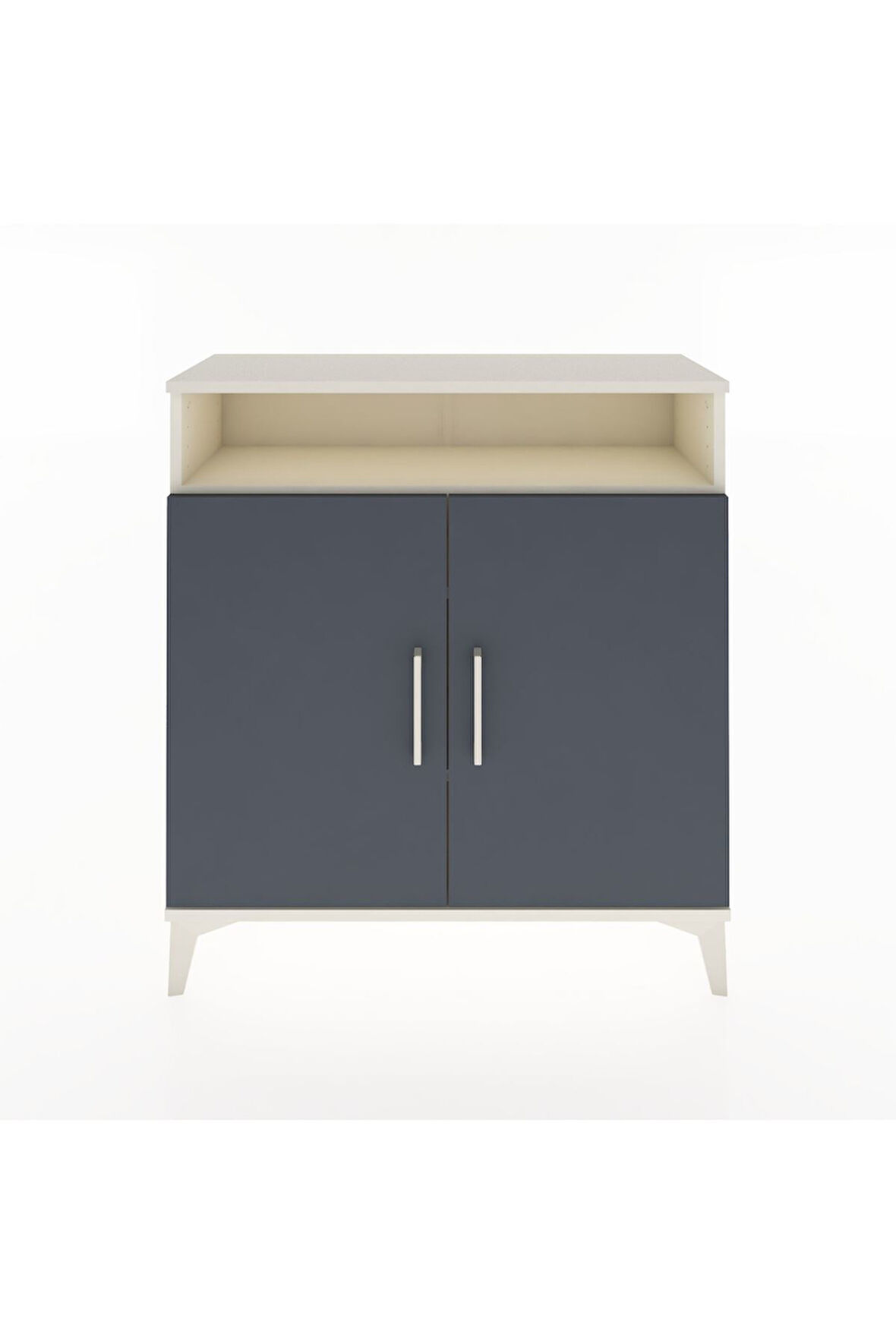 Arges Şifonyer 3 Raflı 2 Kapaklı 88x30x96 Aytaşı-Antrasit