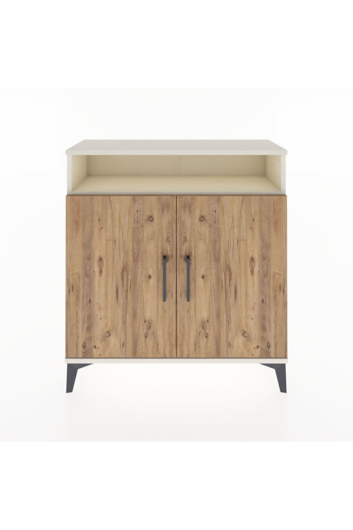 Arges Şifonyer 3 Raflı 2 Kapaklı 88x30x96 Aytaşı-Çam