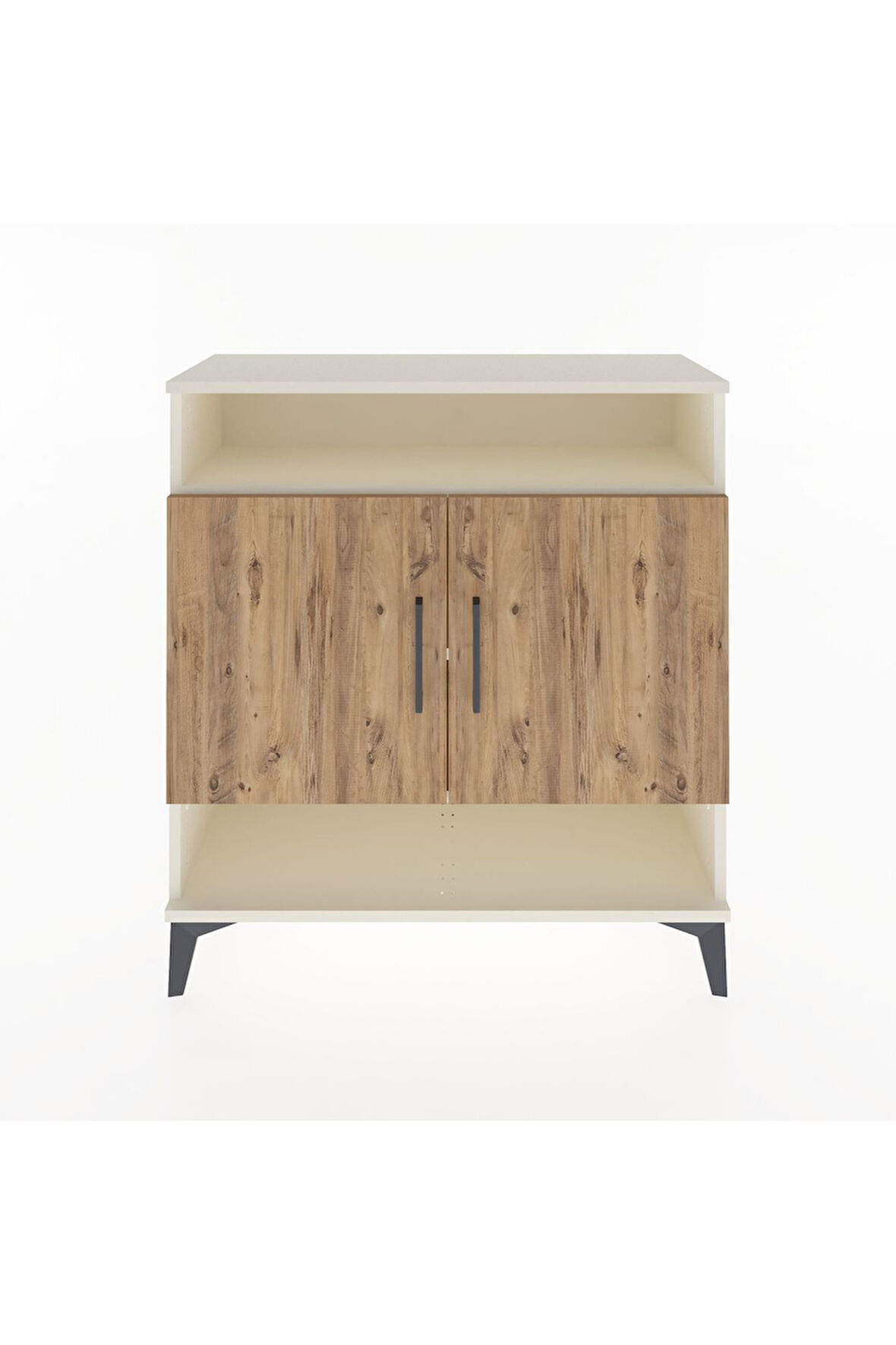 Arges Şifonyer 3 Raflı 2 Kapaklı 88x30x96 Aytaşı-Çam