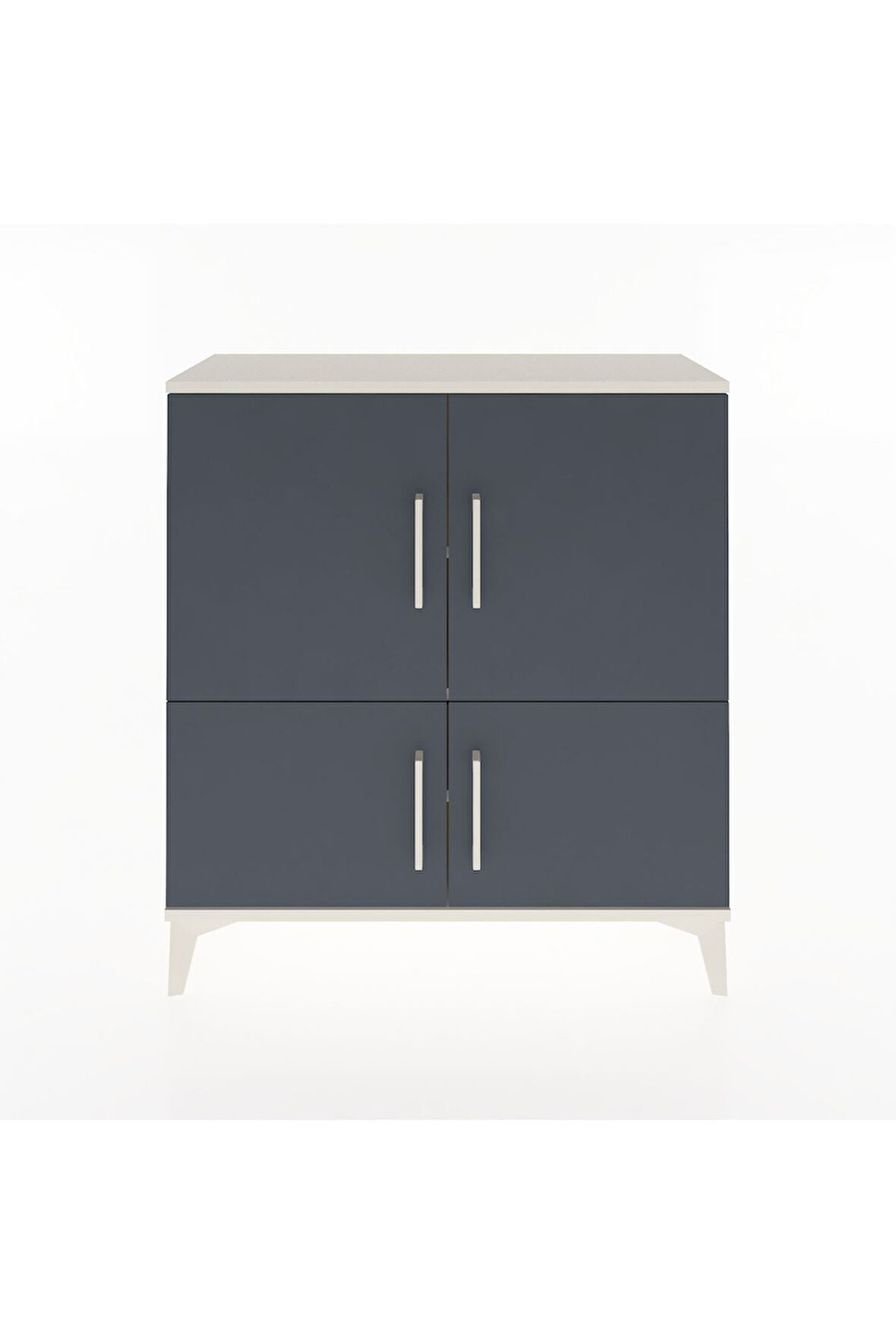 Arges Şifonyer 3 Raflı 4 Kapaklı 88x30x96 Aytaşı-Antrasit