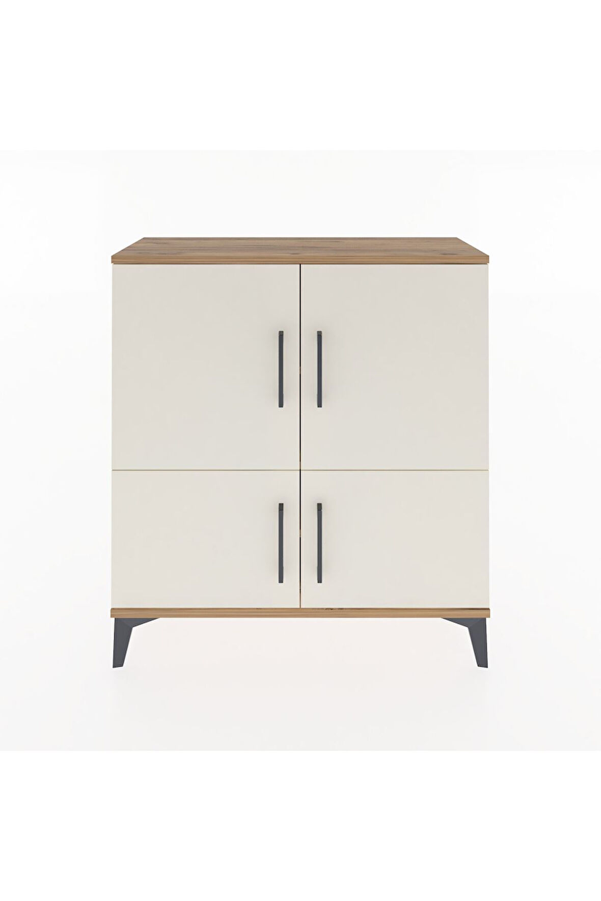 Arges Şifonyer 3 Raflı 4 Kapaklı 88x30x96 Çam-Aytaşı