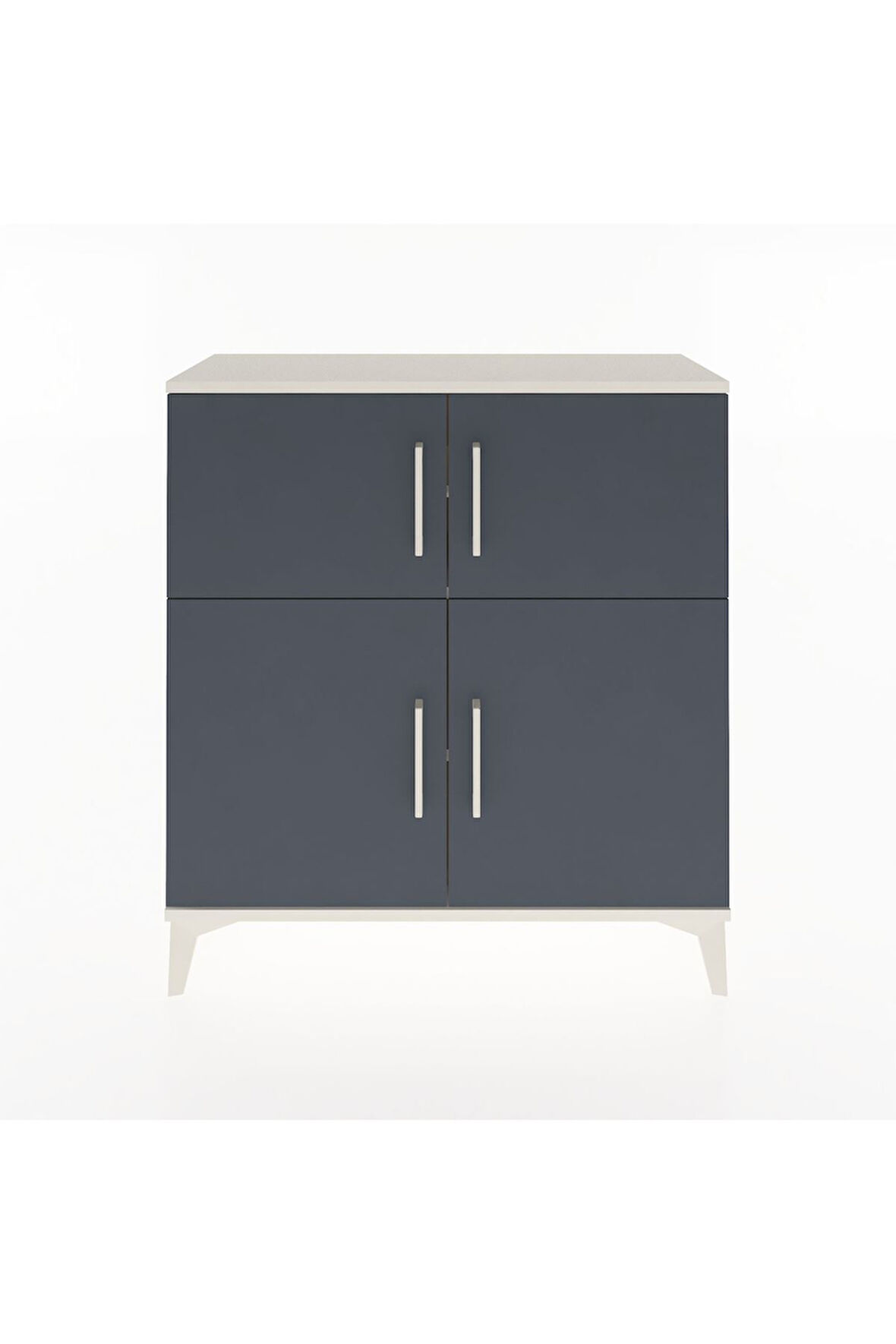 Arges Şifonyer 3 Raflı 4 Kapaklı 88x30x96 Aytaşı-Antrasit