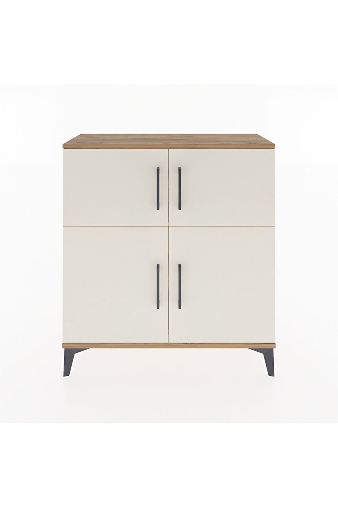 Arges Şifonyer 3 Raflı 4 Kapaklı 88x30x96 Çam-Aytaşı