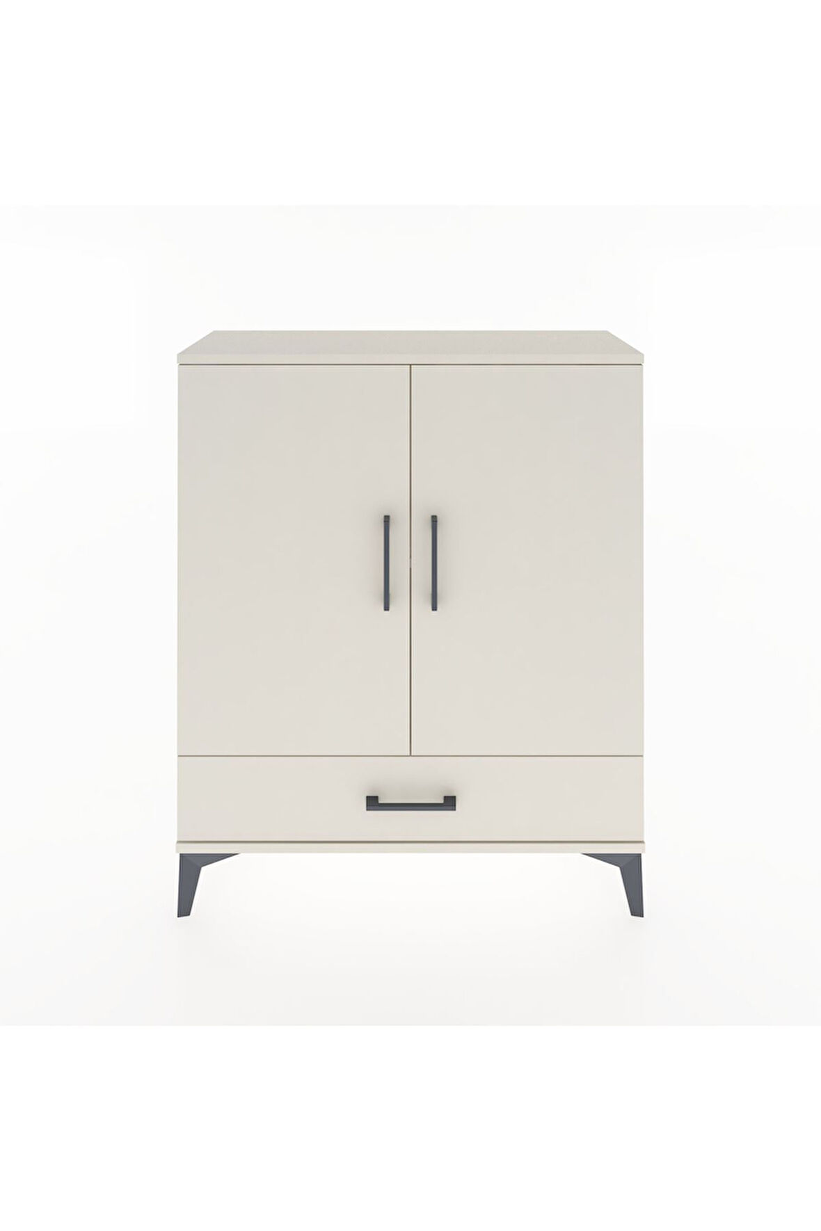 Arges Şifonyer 2 Raflı Tek Çekmeceli 2 Kapaklı 88x30x106 Aytaşı-Aytaşı