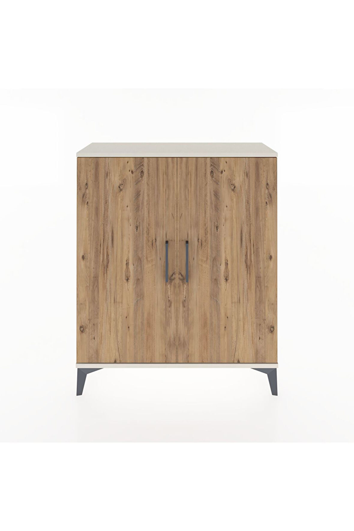 Arges Şifonyer Tek Raflı 2 Kapaklı 88x30x106 Aytaşı-Çam