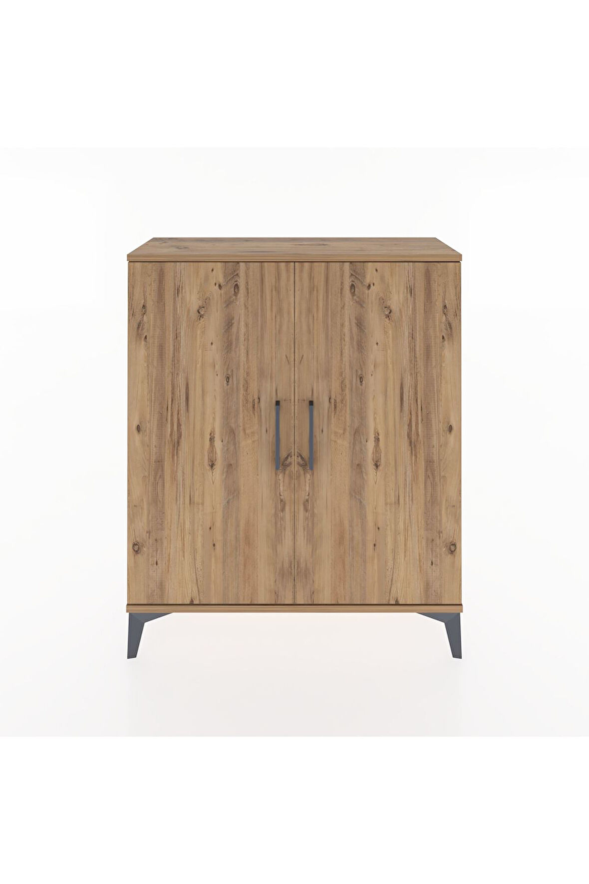 Arges Şifonyer Tek Raflı 2 Kapaklı 88x30x106 Çam-Çam