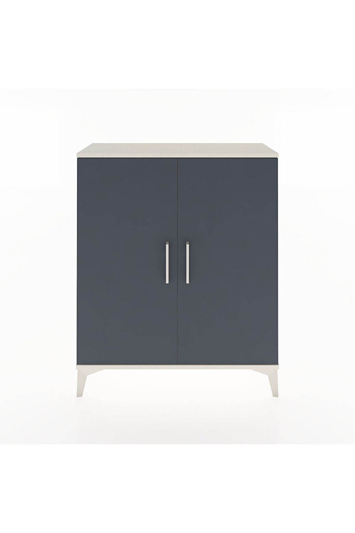 Arges Şifonyer 2 Raflı 2 Kapaklı 88x30x106 Aytaşı-Antrasit