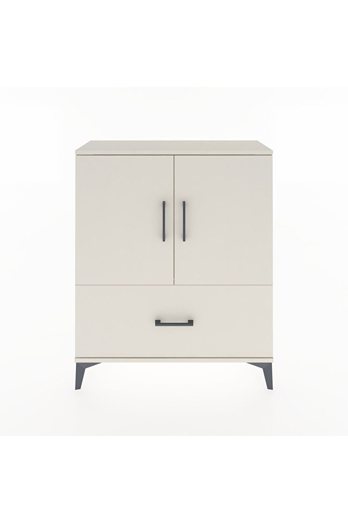 Arges Şifonyer 2 Raflı Tek Çekmeceli 2 Kapaklı 88x30x106 Aytaşı-Aytaşı