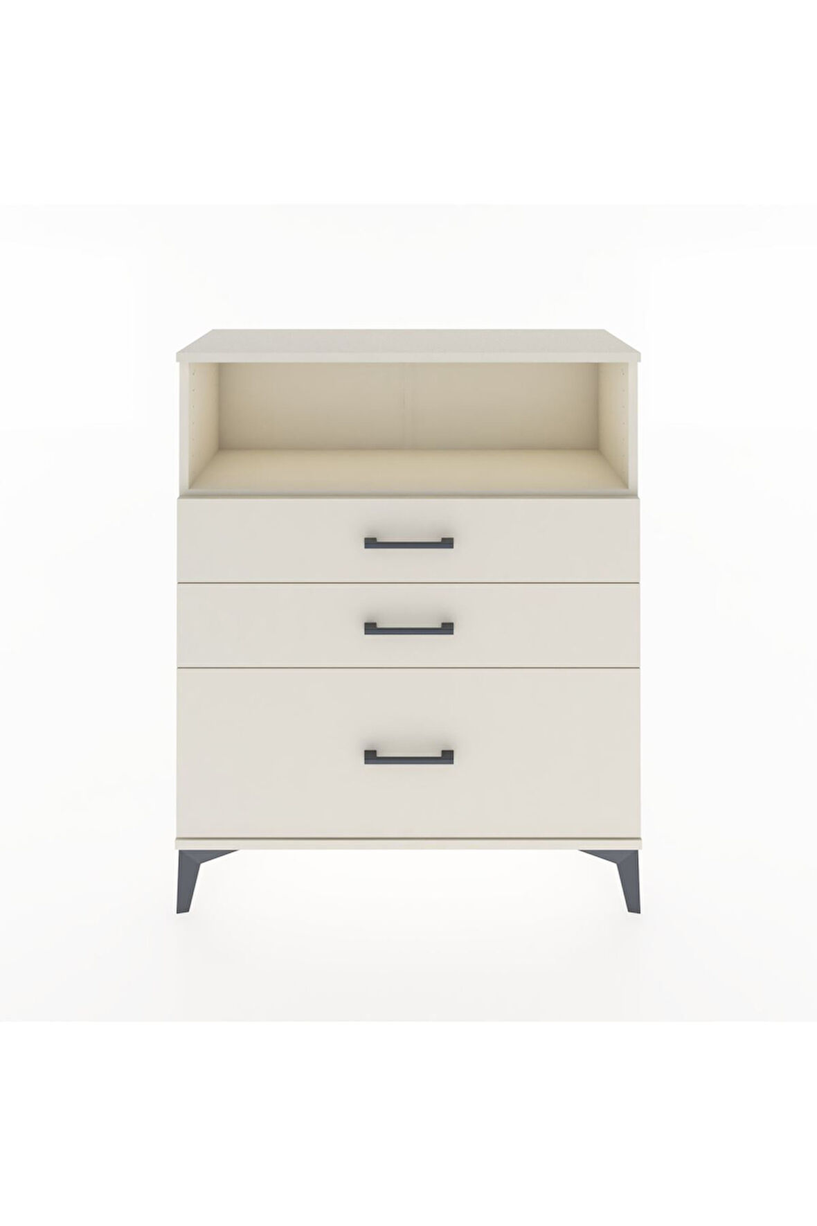 Arges Şifonyer Tek Raflı 3 Çekmeceli 88x30x106 Aytaşı-Aytaşı