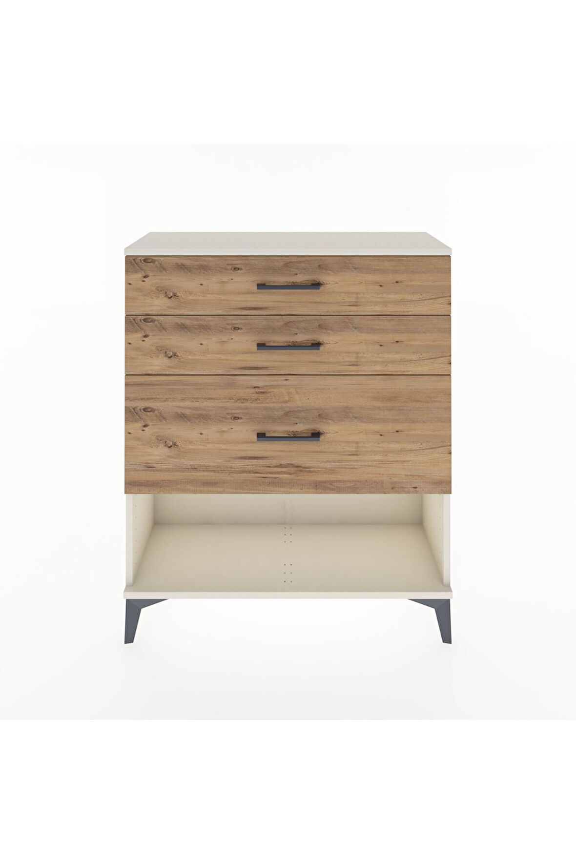 Arges Şifonyer 3 Çekmeceli 88x30x106 Aytaşı-Çam