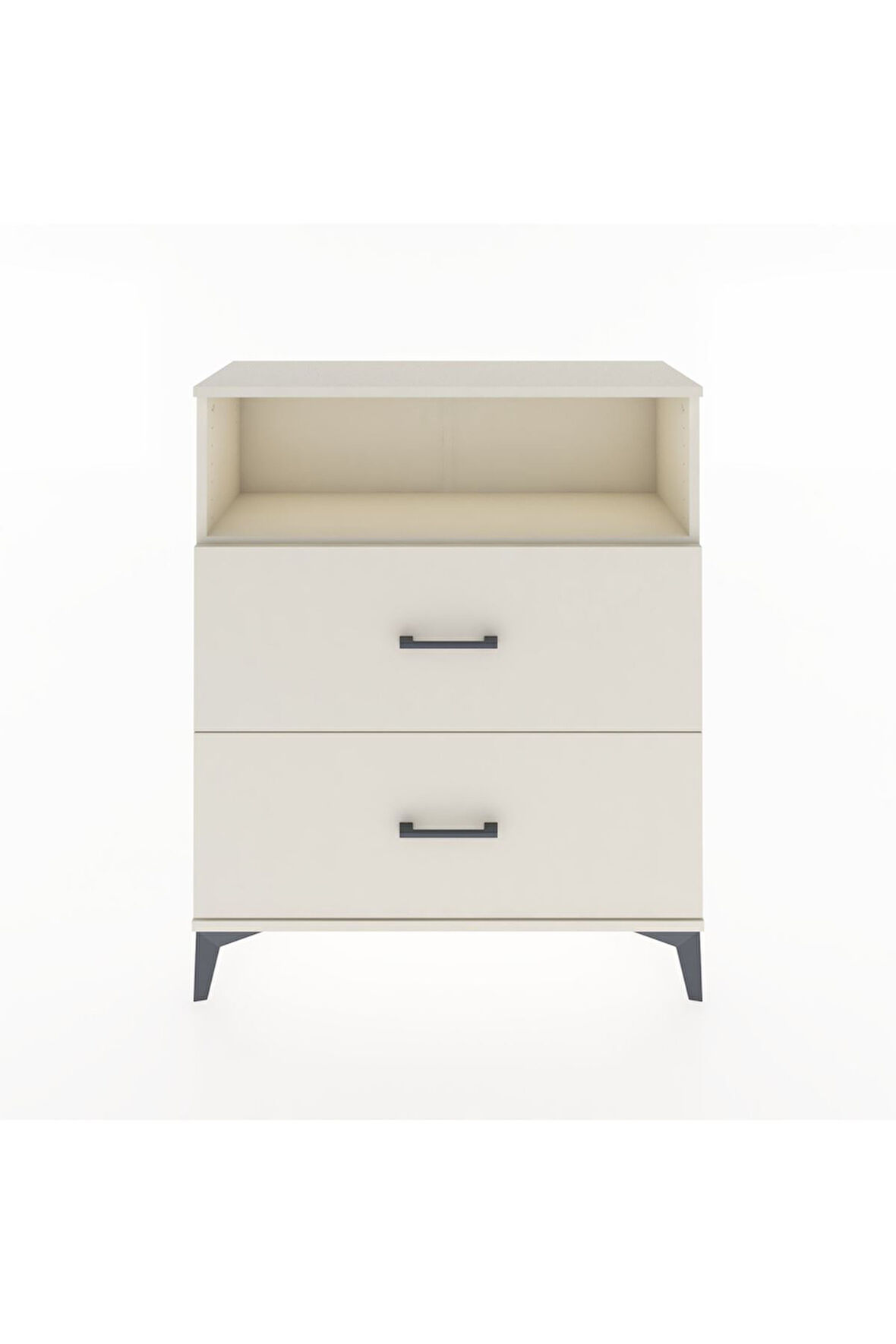 Arges Şifonyer Tek Raflı 2 Çekmeceli 88x30x106 Aytaşı-Aytaşı