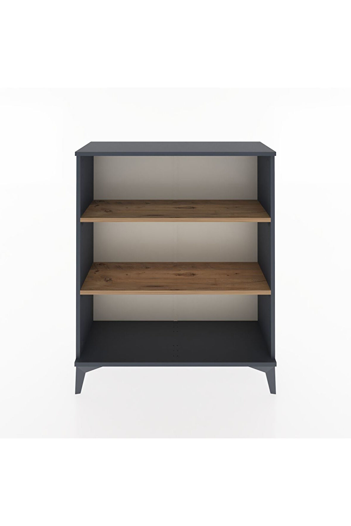 Arges Şifonyer 2 Raflı 88x30x106 Antrasit-Çam