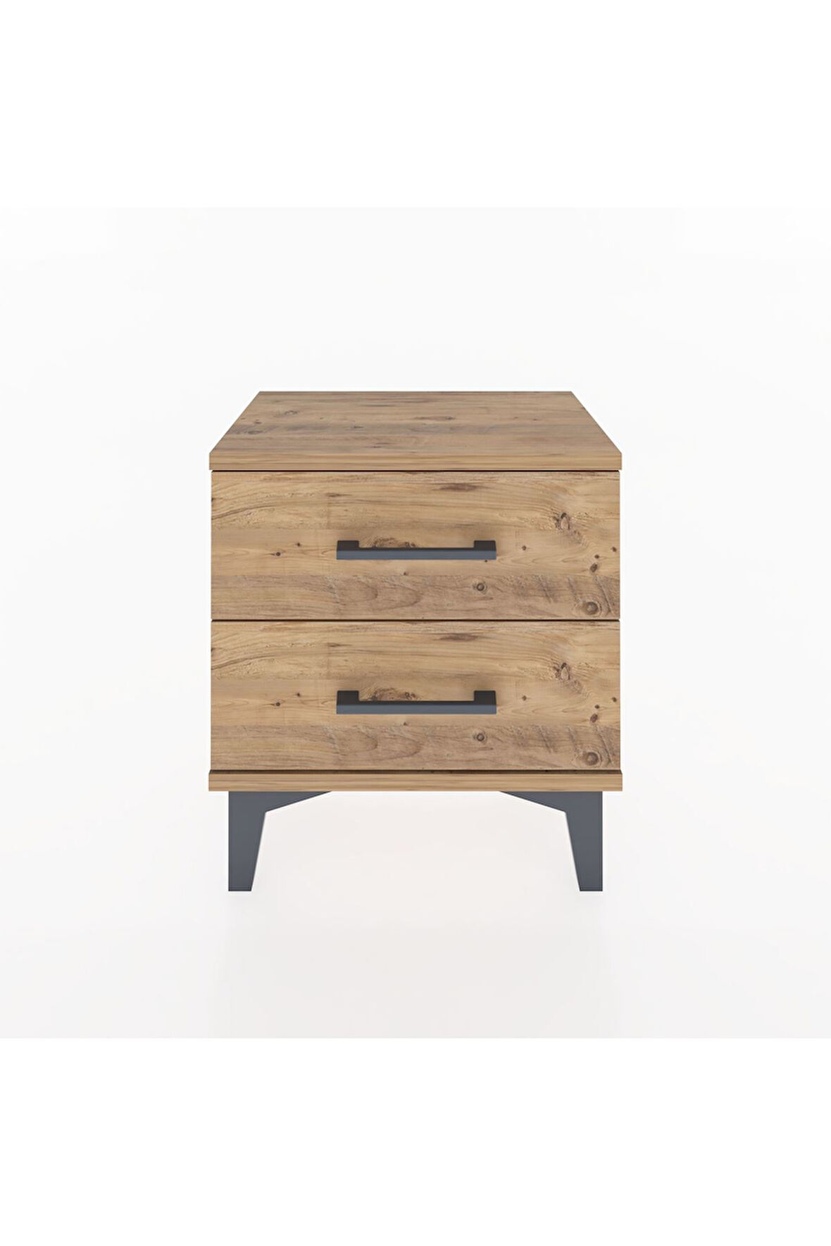 Arges Komodin 2 Çekmeceli 44x30x48 Çam-Çam