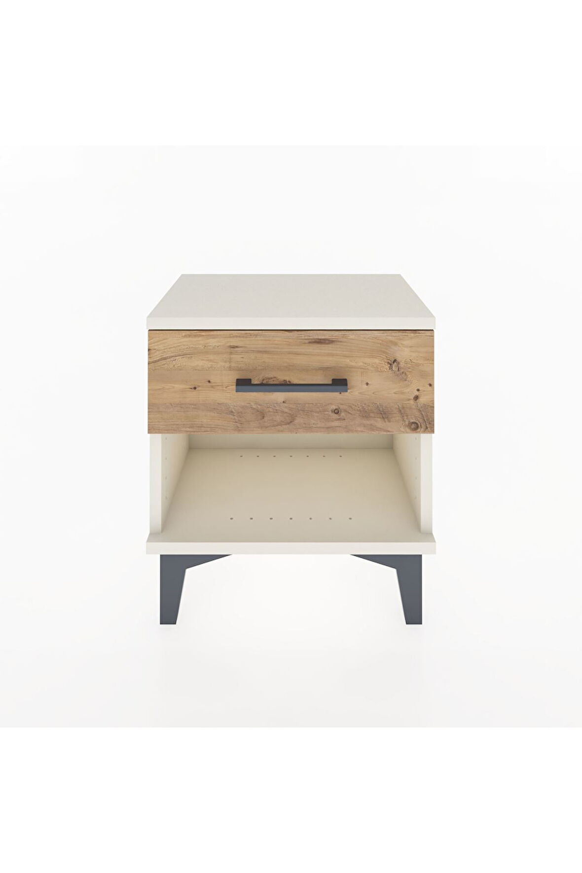 Arges Komodin Tek Çekmeceli 44x30x48 Aytaşı-Çam