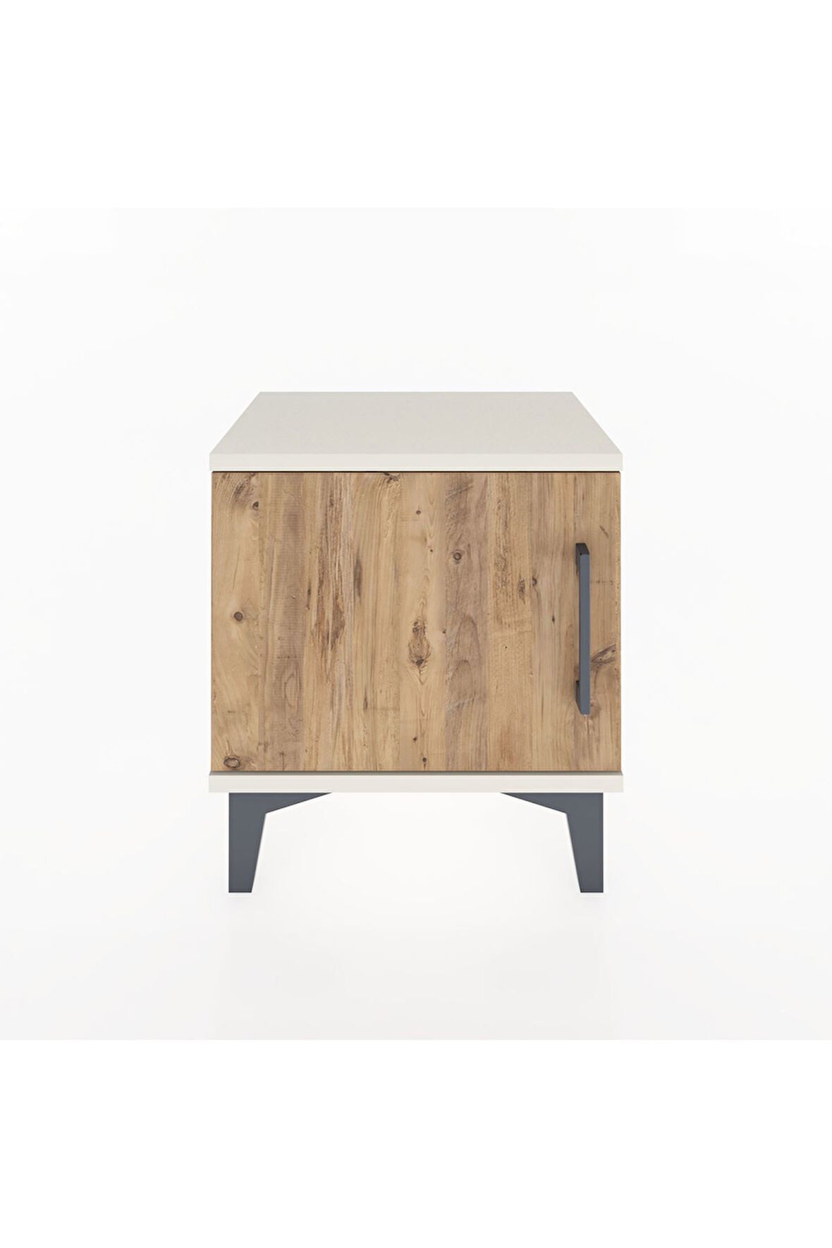 Arges Komodin Tek Raflı Tek Kapaklı 44x30x48 Aytaşı-Çam