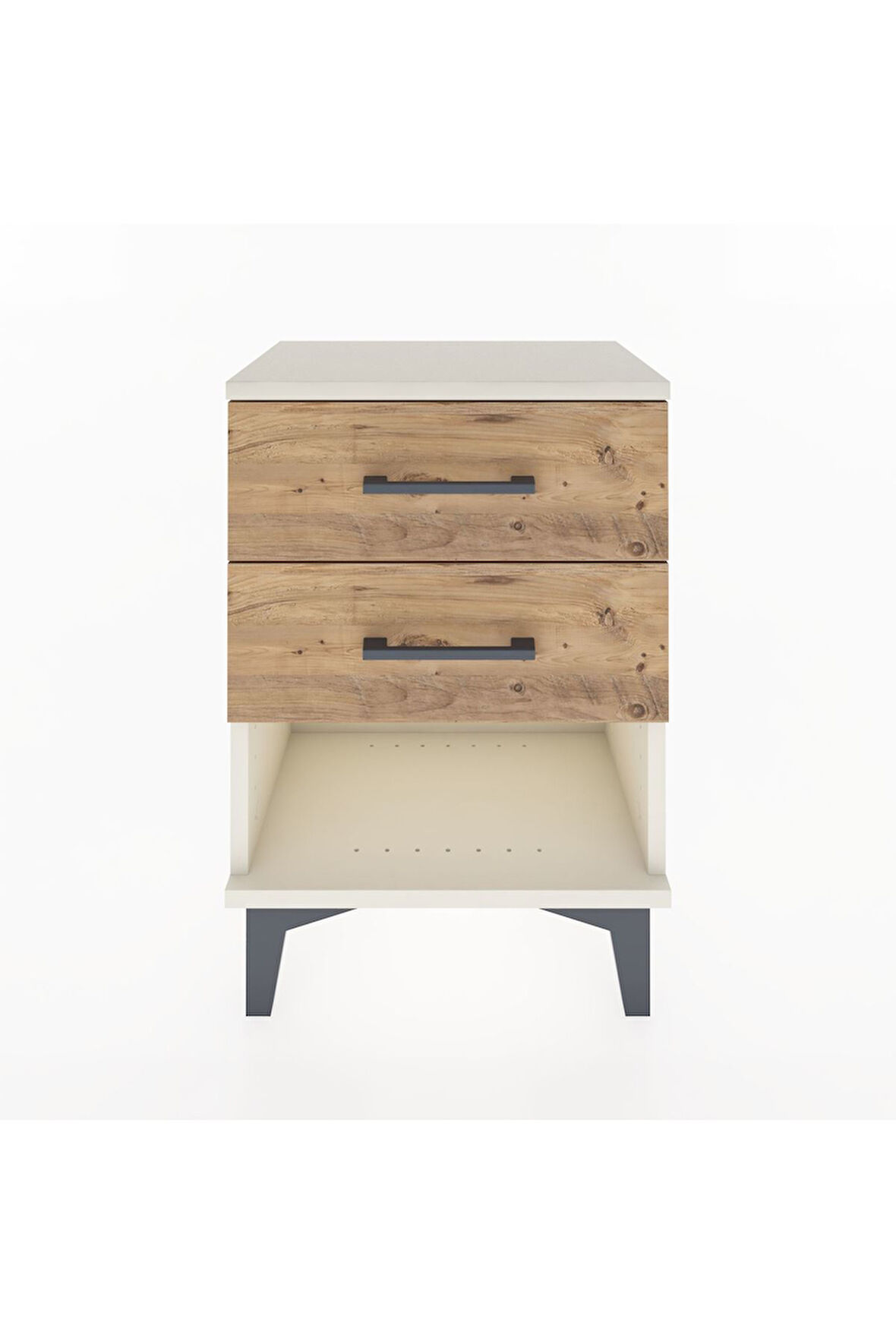 Arges Komodin 2 Çekmeceli 44x30x64 Aytaşı-Çam