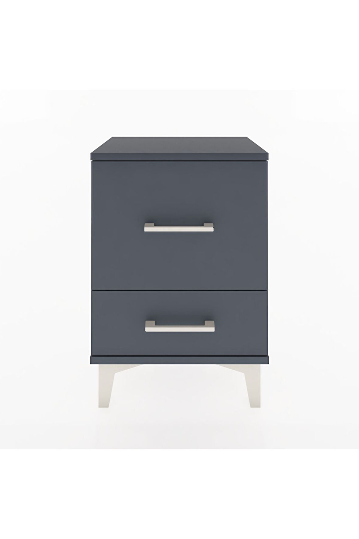 Arges Komodin 2 Çekmeceli 44x30x64 Antrasit-Antrasit