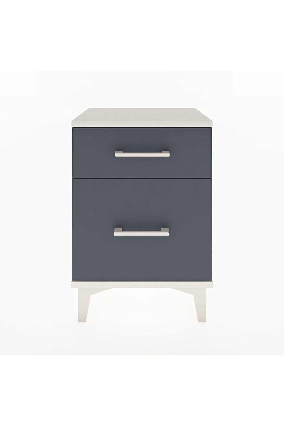 Arges Komodin 2 Çekmeceli 44x30x64 Aytaşı-Antrasit