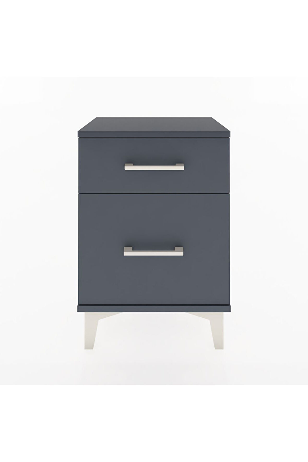 Arges Komodin 2 Çekmeceli 44x30x64 Antrasit-Antrasit