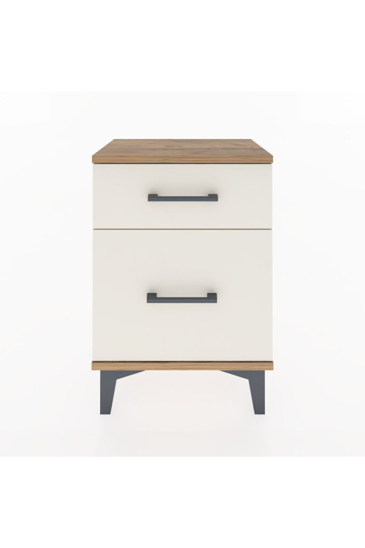 Arges Komodin 2 Çekmeceli 44x30x64 Çam-Aytaşı