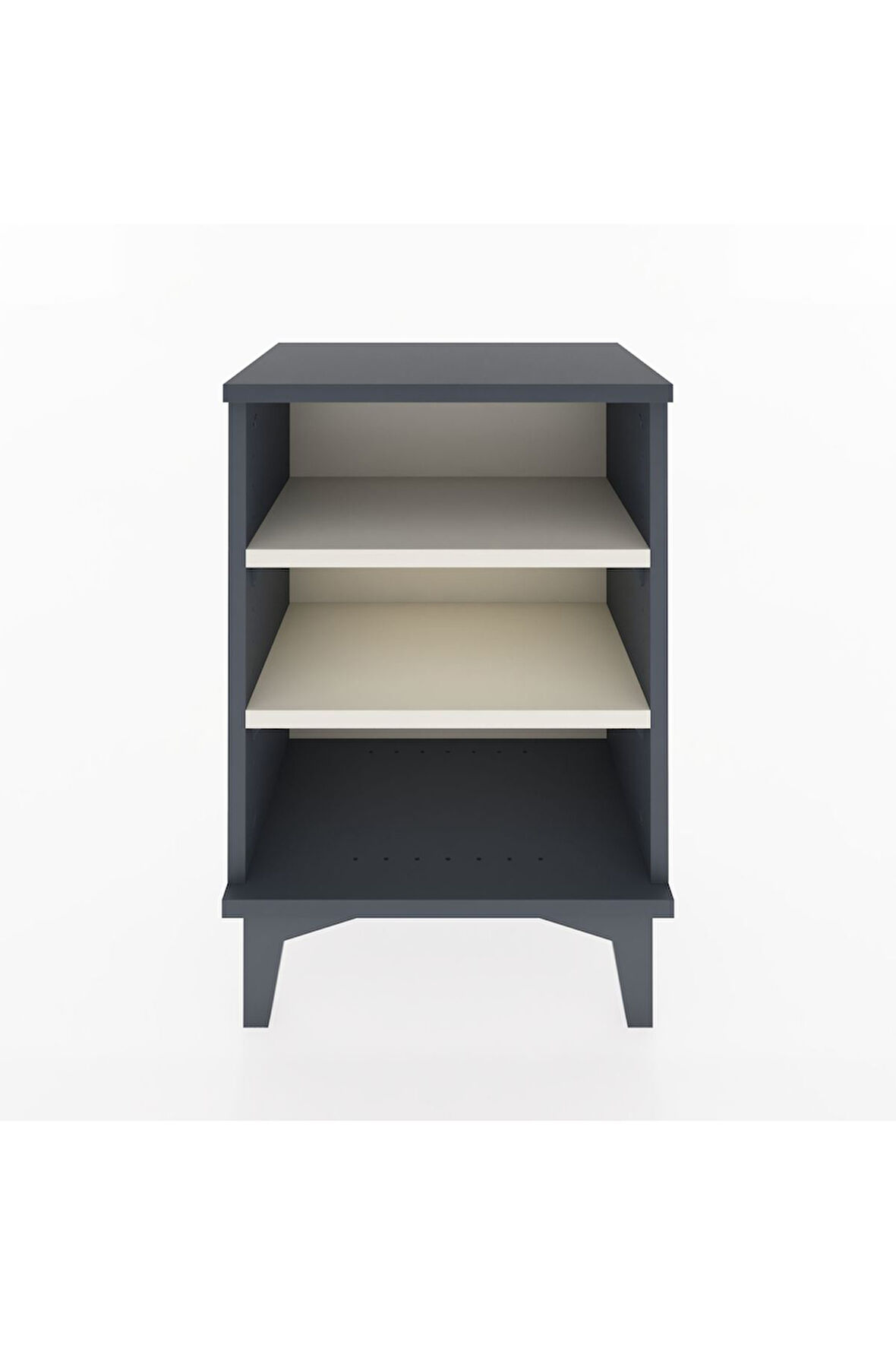 Arges Komodin 2 Raflı 44x30x64 Antrasit-Aytaşı
