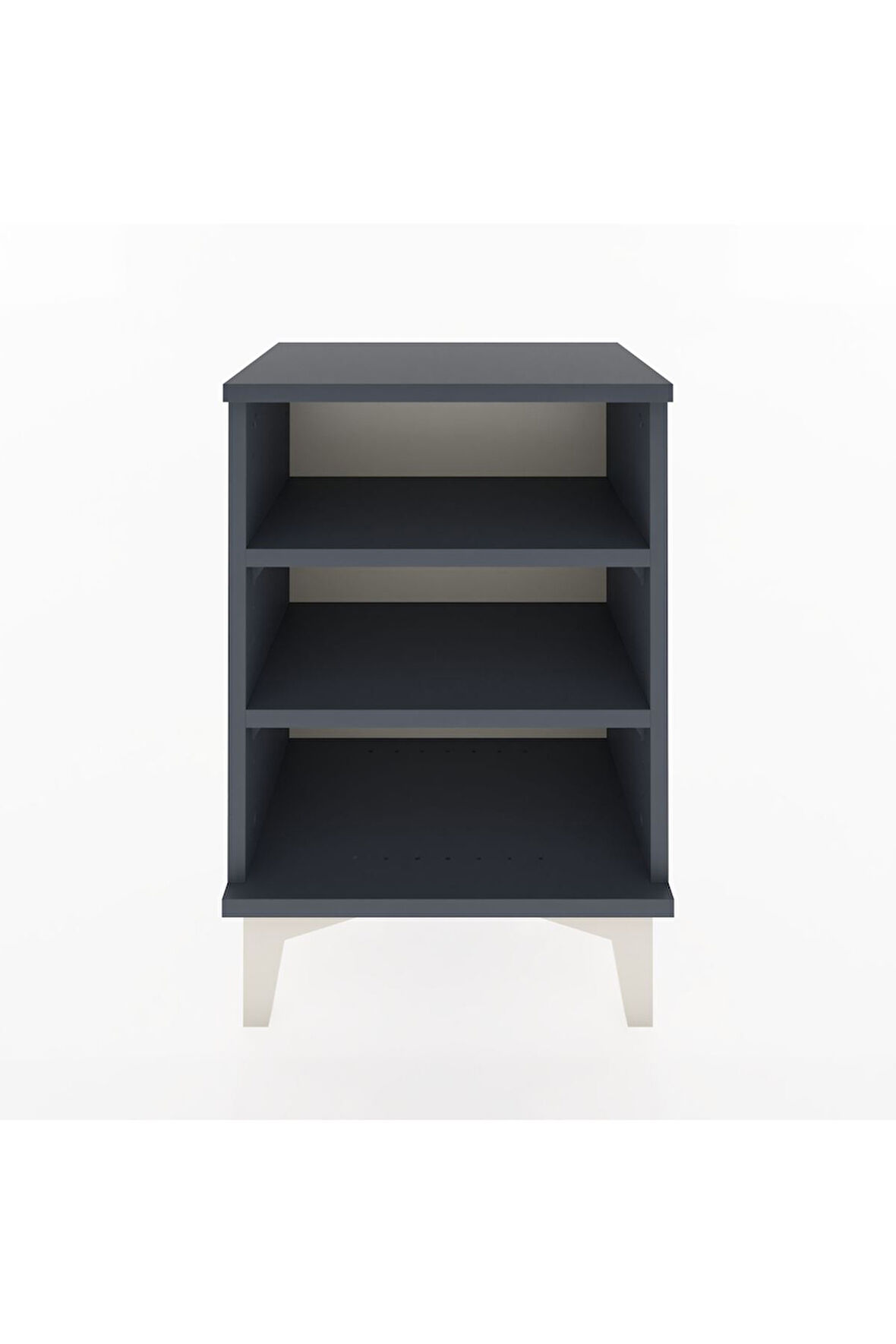 Arges Komodin 2 Raflı 44x30x64 Antrasit-Antrasit