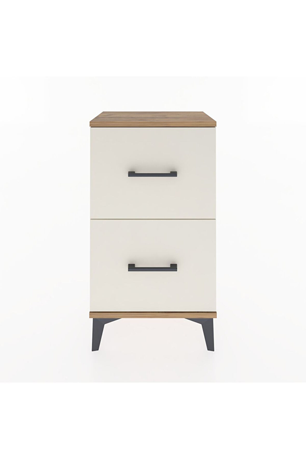 Arges Komodin 2 Çekmeceli 44x30x80 Çam-Aytaşı