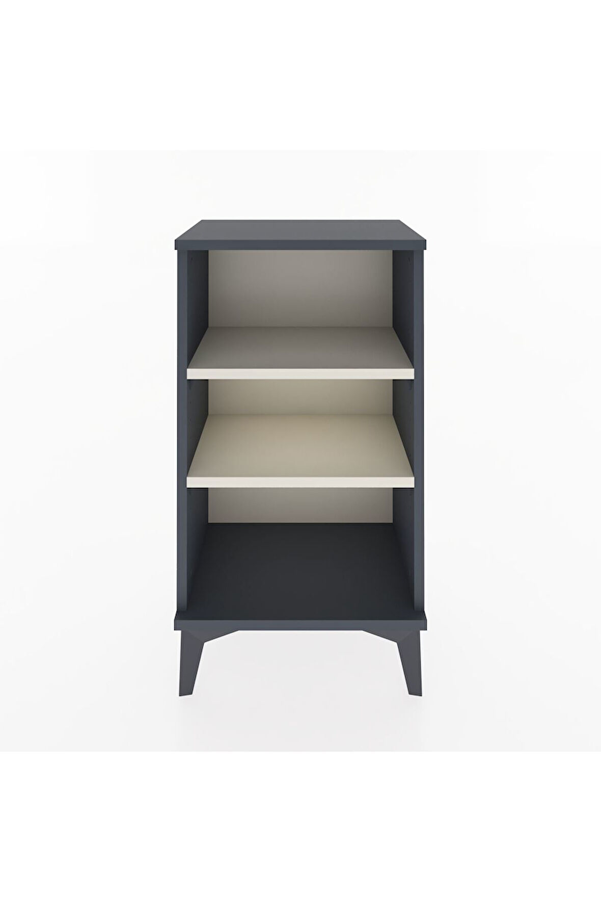 Arges Komodin 2 Raflı 44x30x80 Antrasit-Aytaşı