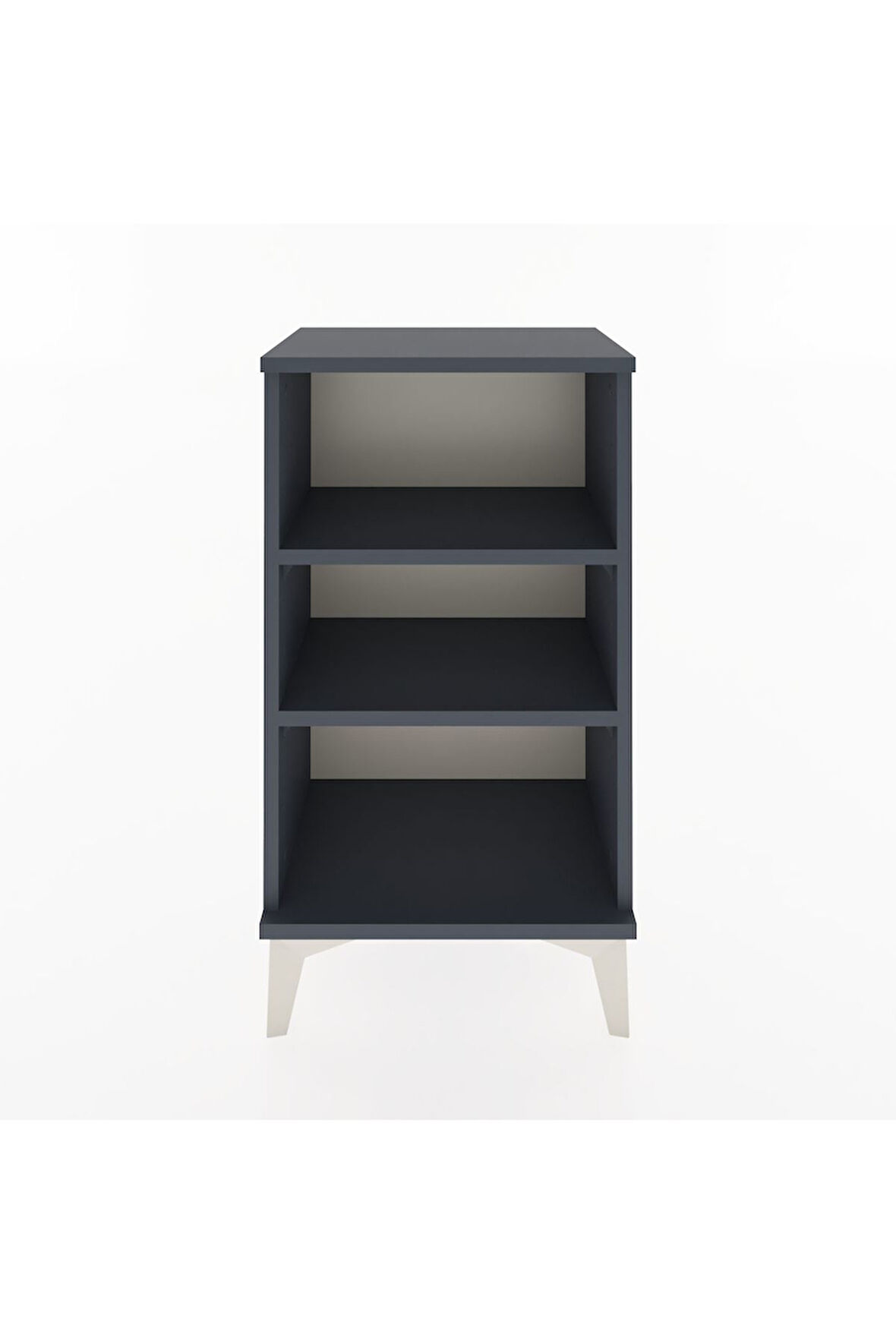 Arges Komodin 2 Raflı 44x30x80 Antrasit-Antrasit