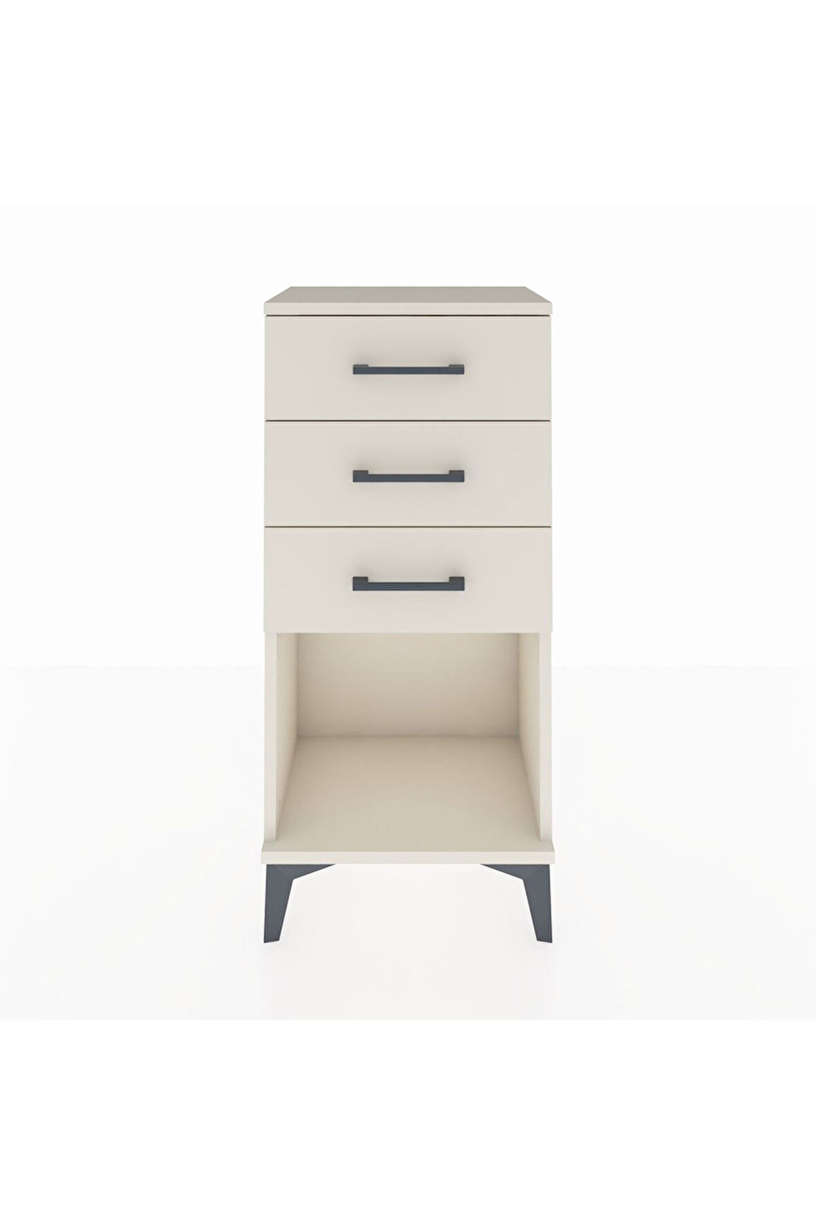 Arges Komodin 3 Çekmeceli 44x30x96 Aytaşı-Aytaşı