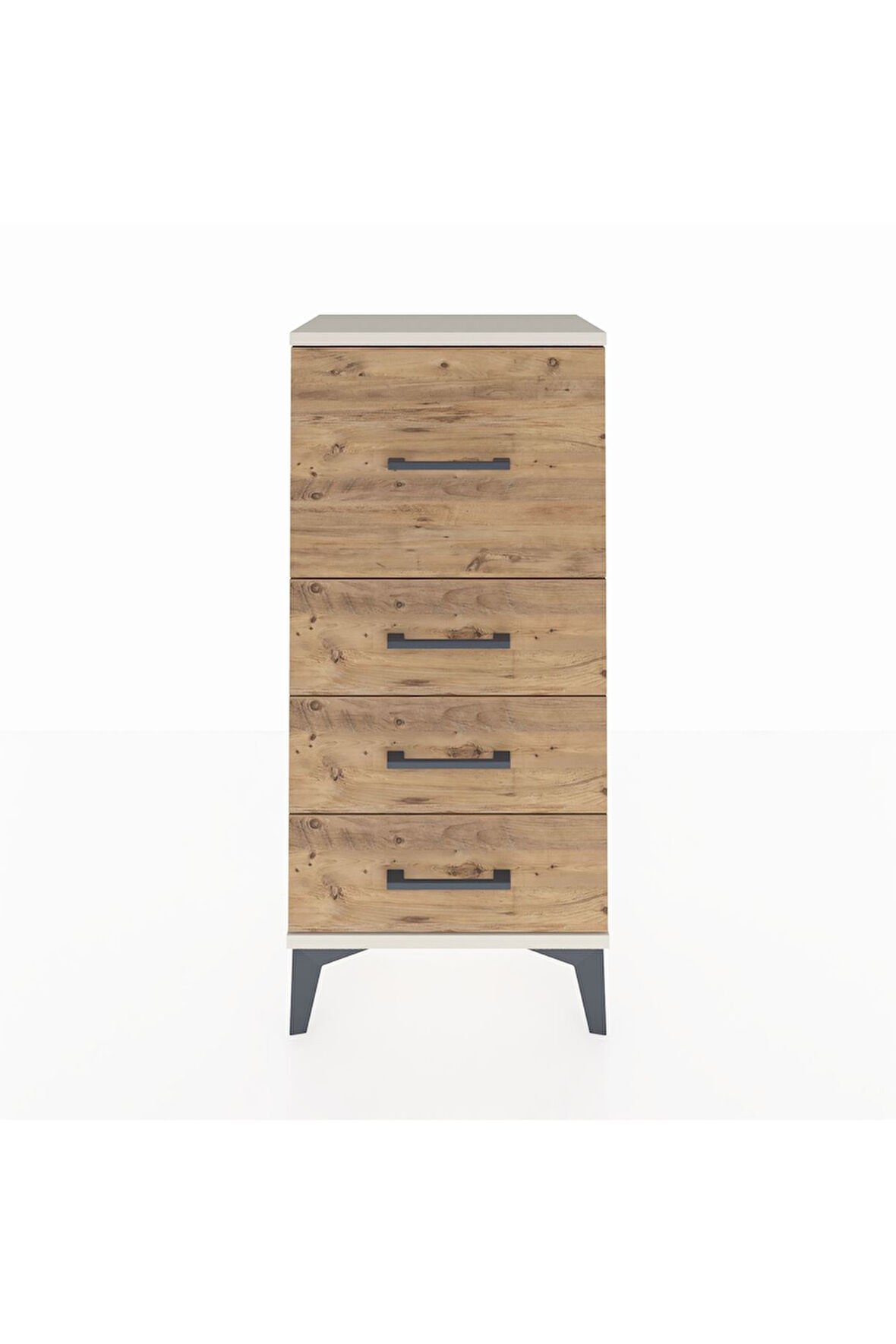 Arges Komodin 4 Çekmeceli 44x30x96 Aytaşı-Çam