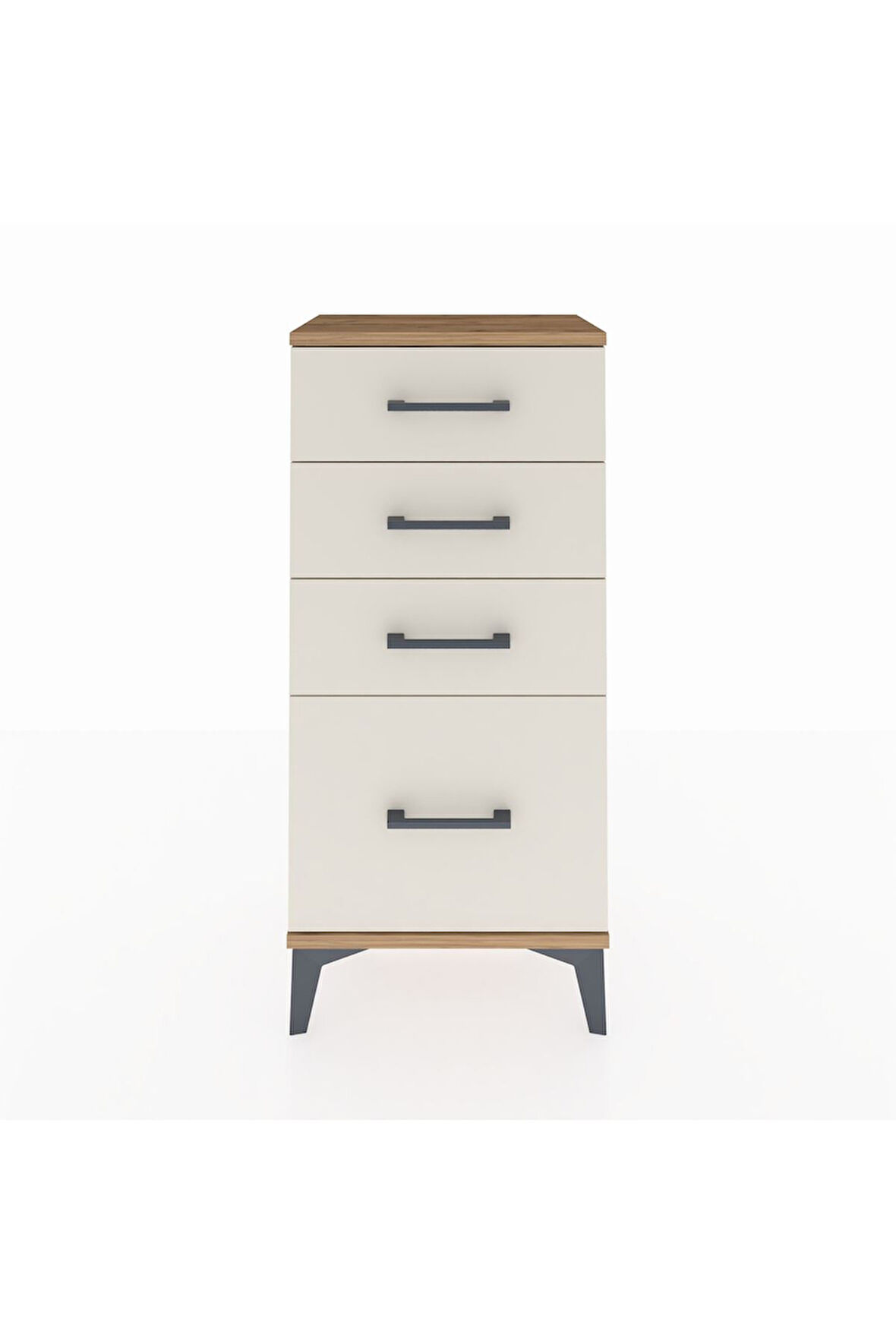 Arges Komodin 4 Çekmeceli 44x30x96 Çam-Aytaşı