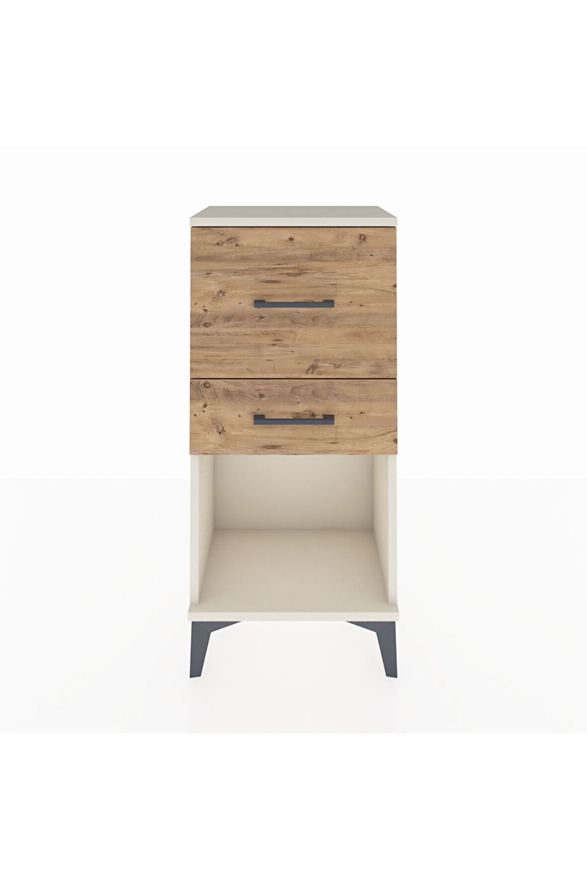 Arges Komodin 2 Çekmeceli 44x30x96 Aytaşı-Çam