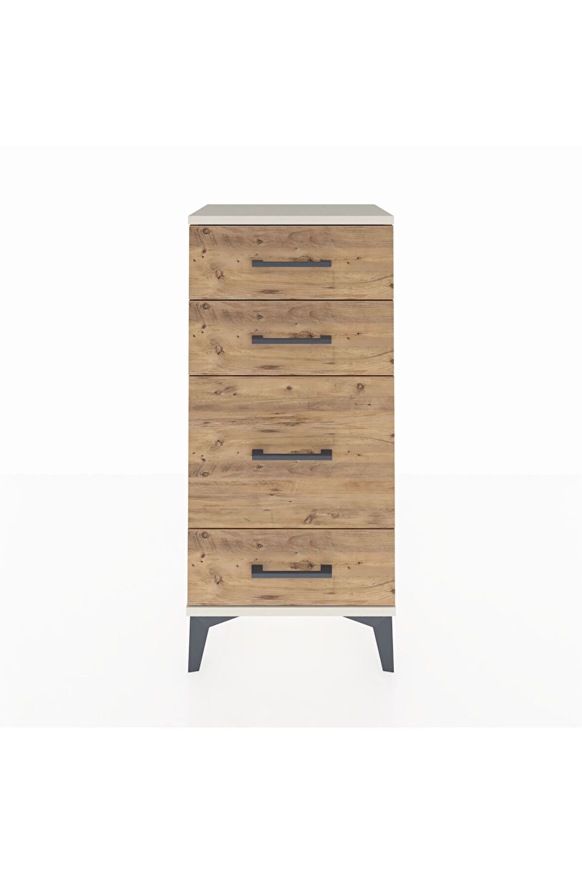 Arges Komodin 4 Çekmeceli 44x30x96 Aytaşı-Çam