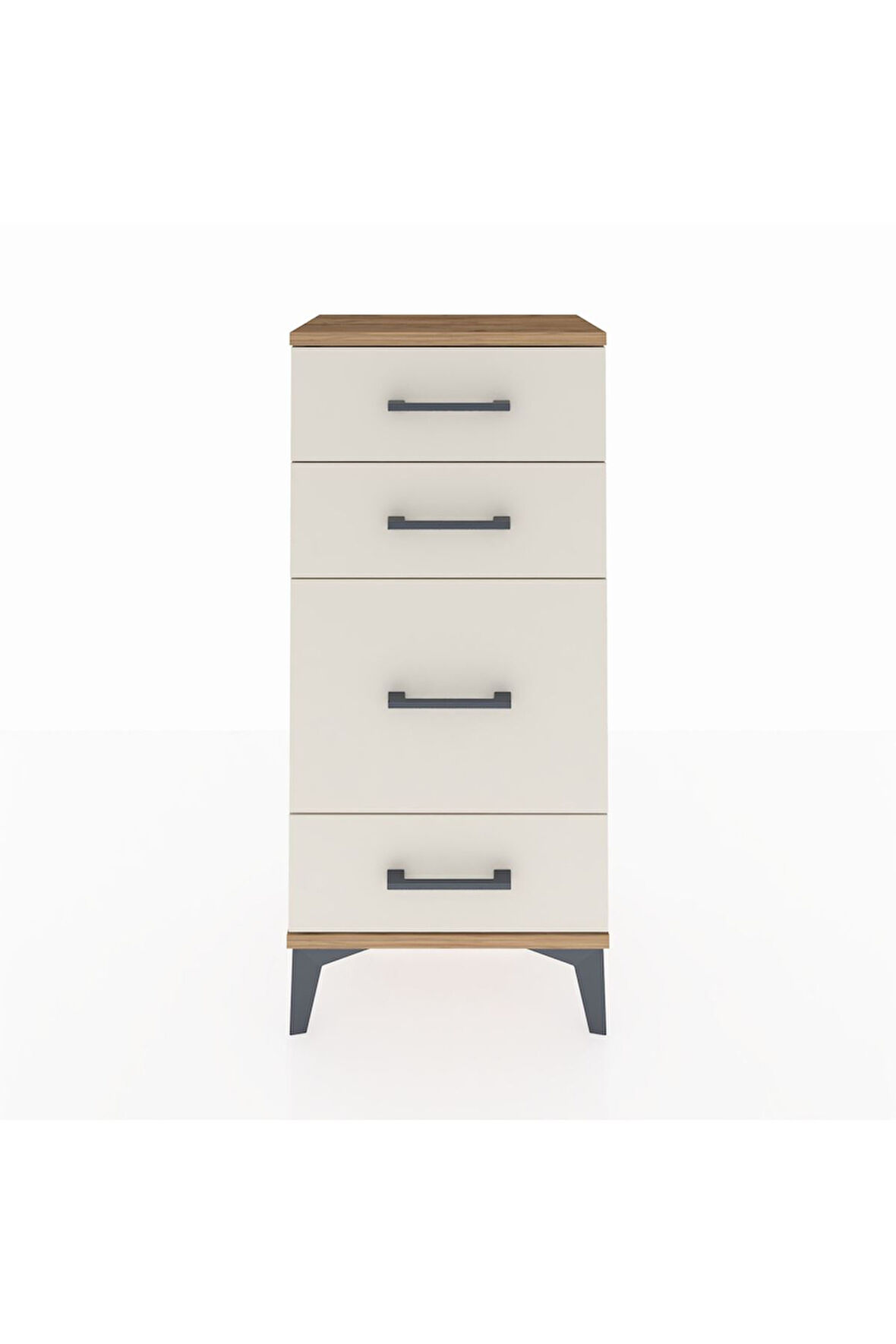 Arges Komodin 4 Çekmeceli 44x30x96 Çam-Aytaşı