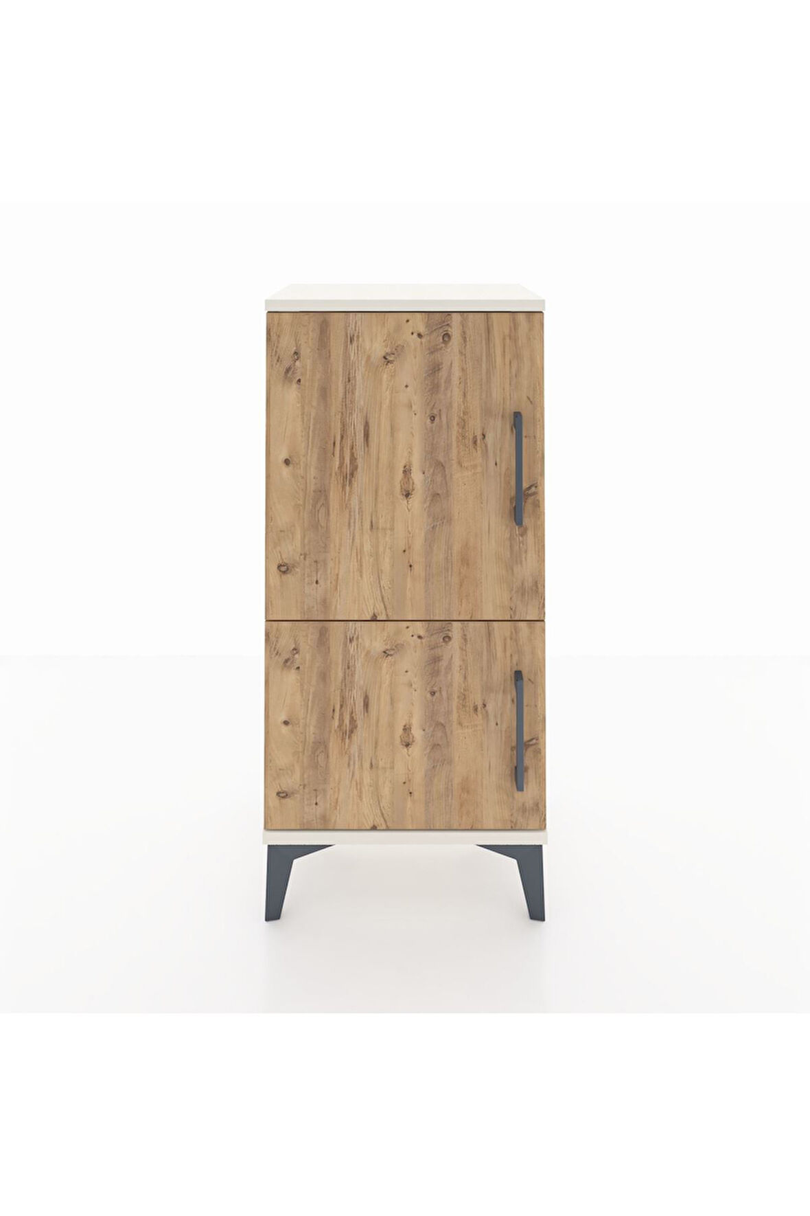 Arges Komodin 3 Raflı 2 Kapaklı 44x30x96 Aytaşı-Çam