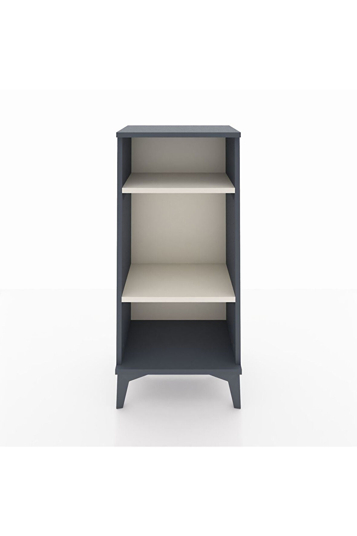 Arges Komodin 2 Raflı 44x30x96 Antrasit-Aytaşı