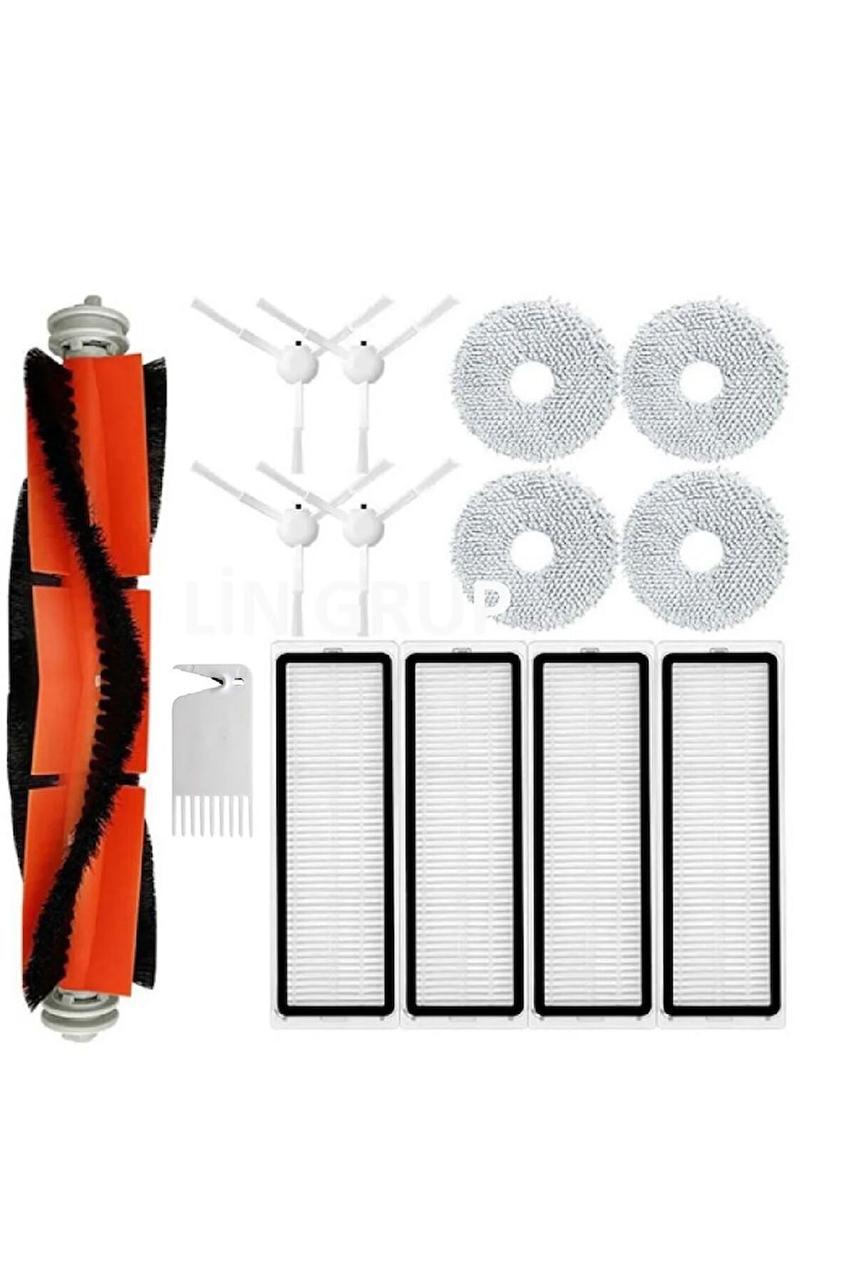 Dreame Bot L10 Ultra - L10s Ultra - S10 Pro - Xiaomi S10+ X10+Uyumlu  Yedek Set