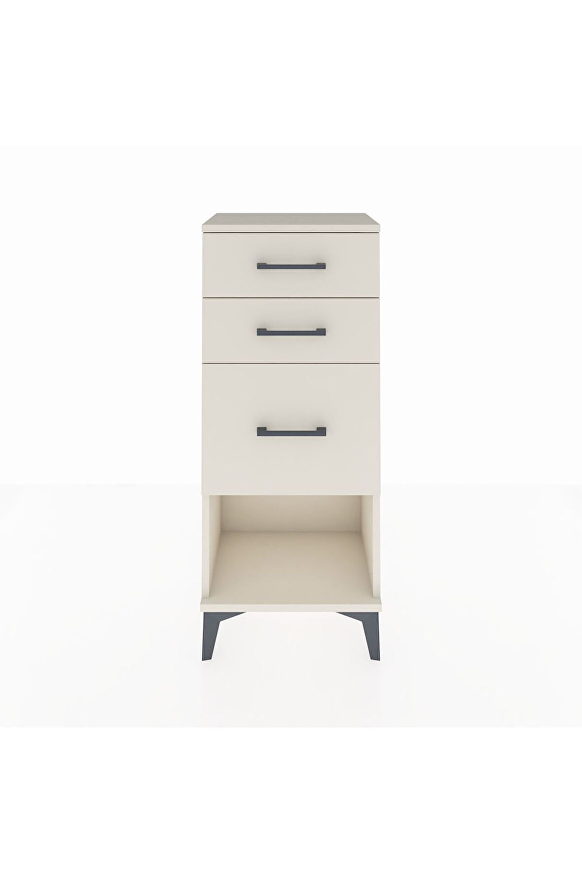 Arges Komodin 3 Çekmeceli 44x30x106 Aytaşı-Aytaşı