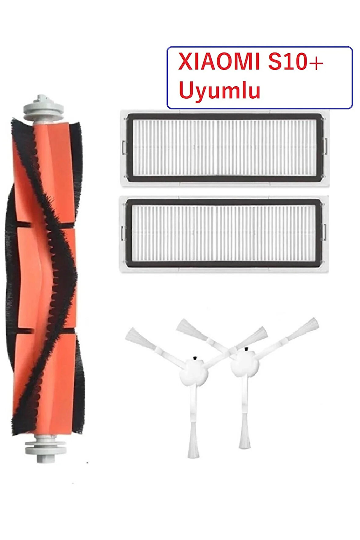 XIAOMI S10+ Plus  BHR6368EU Uyumlu Yedek Parçaları Filtre Fırça seti
